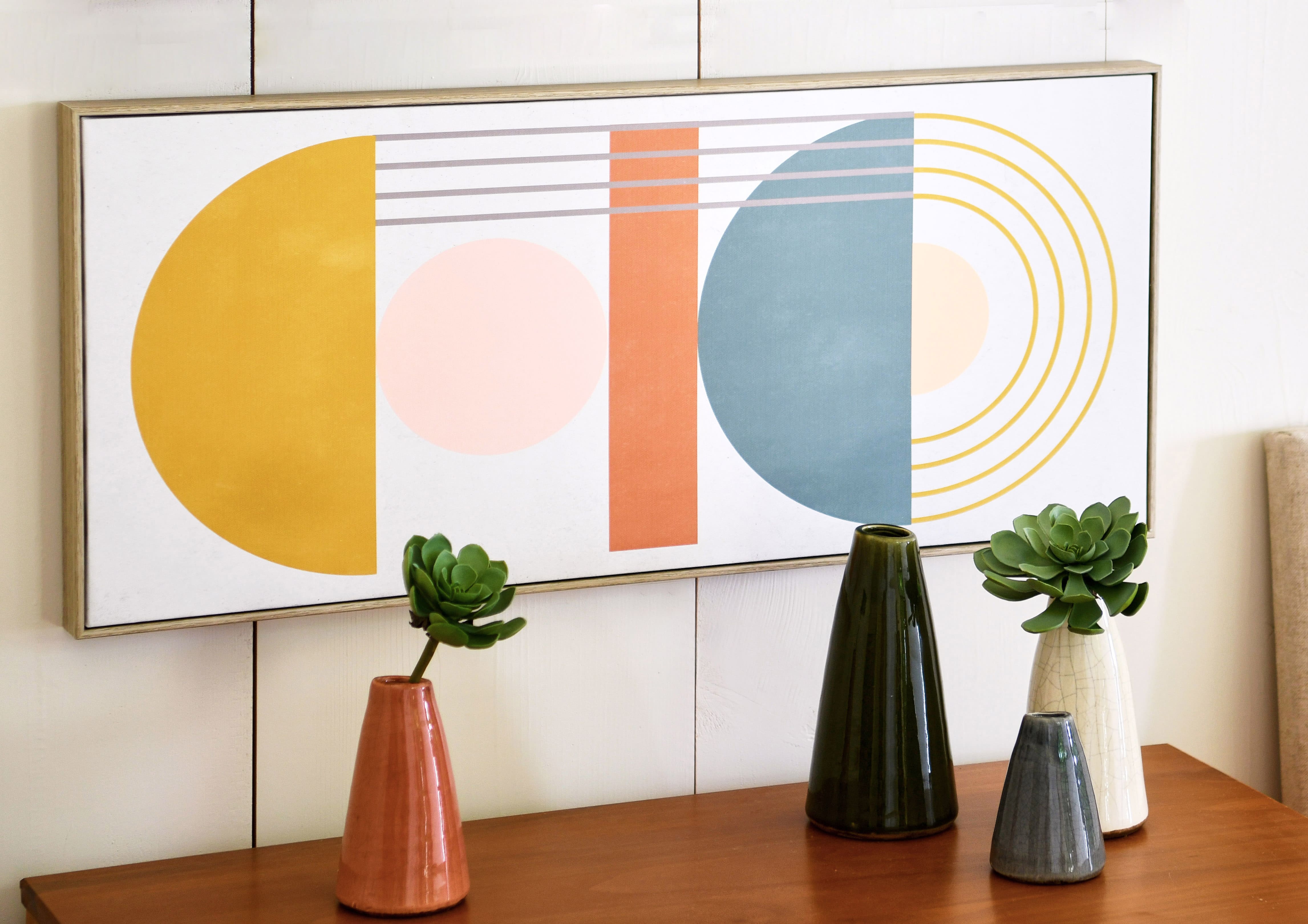 Hello Honey® Framed Modern Abstract Canvas