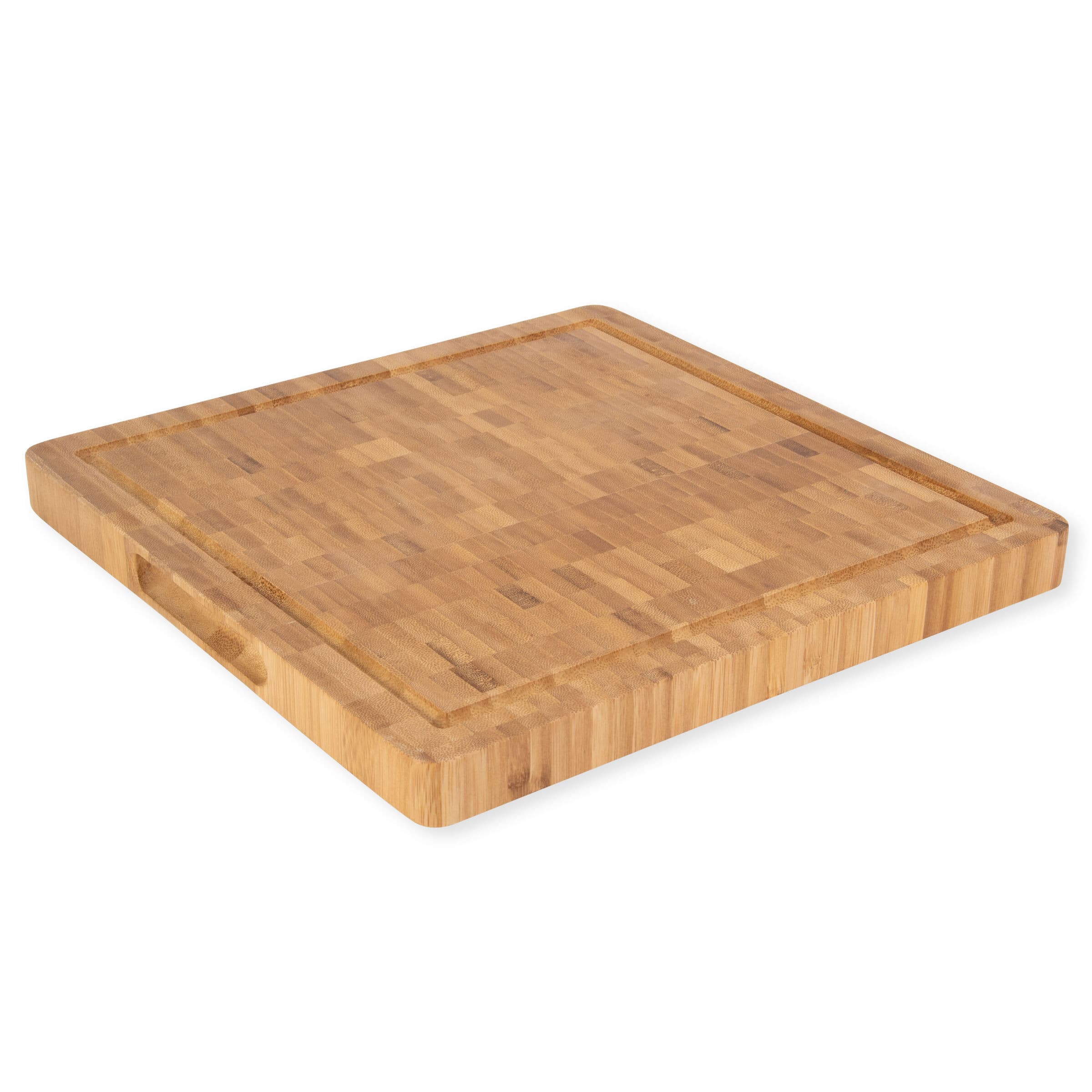 Farberware 12&#x22; End Grain Acacia Bamboo Cutting Board