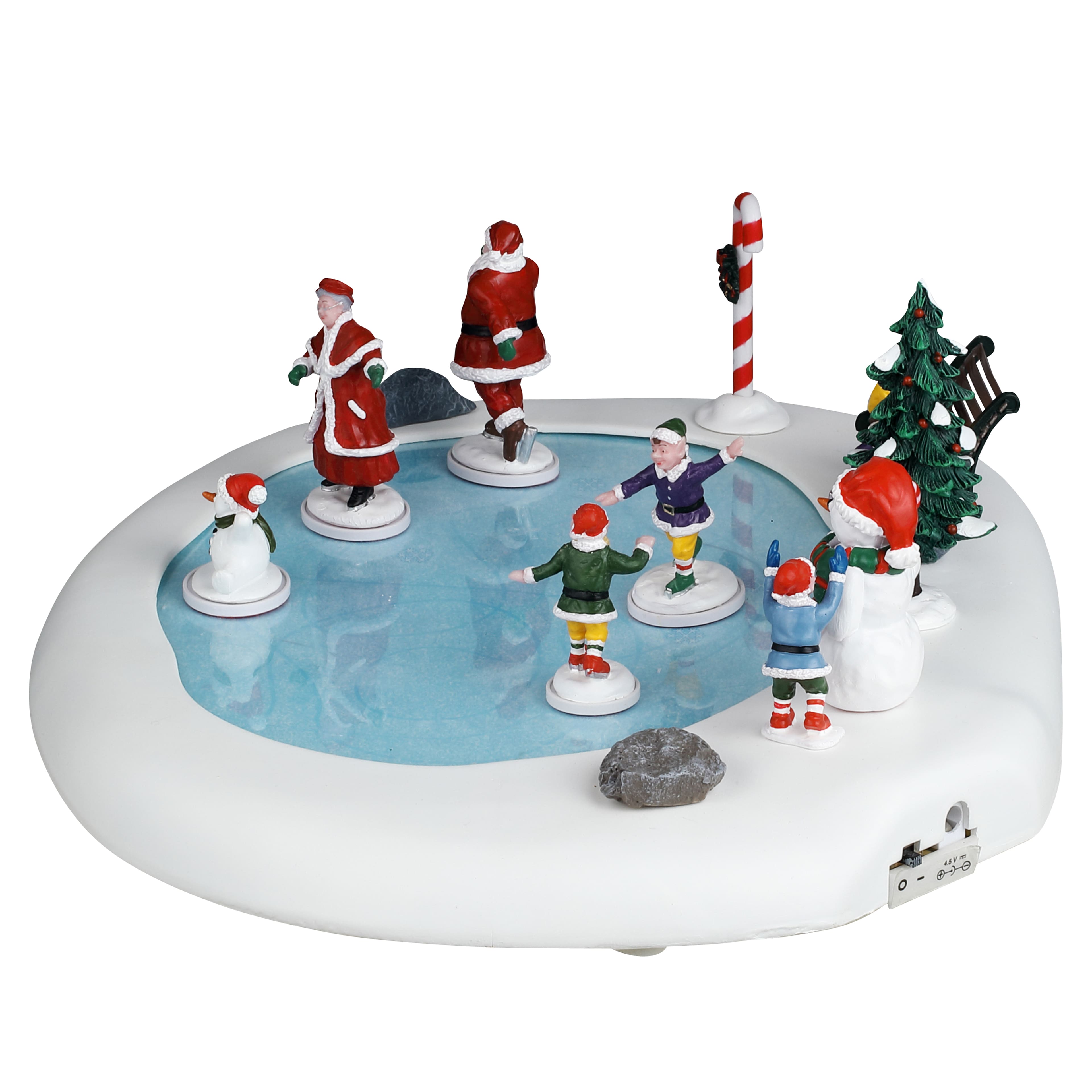 Lemax&#xAE; Santa&#x27;s Wonderland&#xAE; Northern Lights Skating Pond