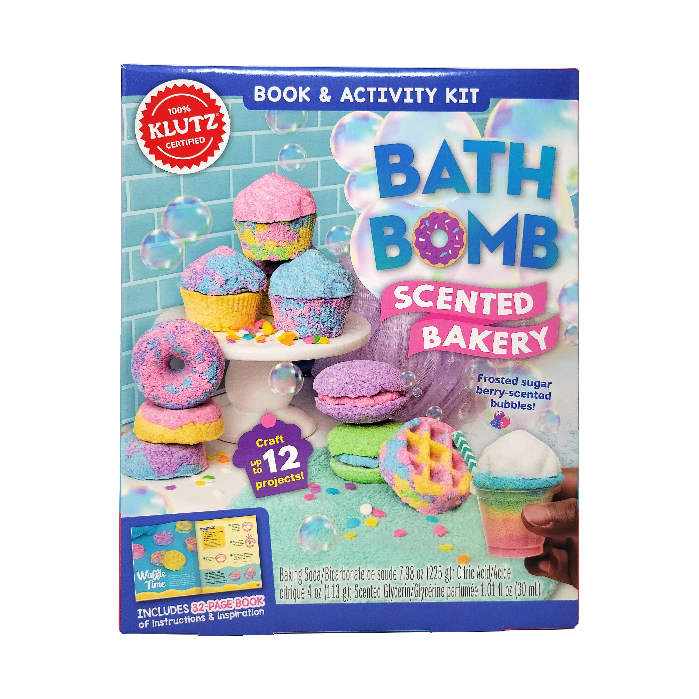 Klutz&#xAE; Bath Bomb Scented Bakery Kit