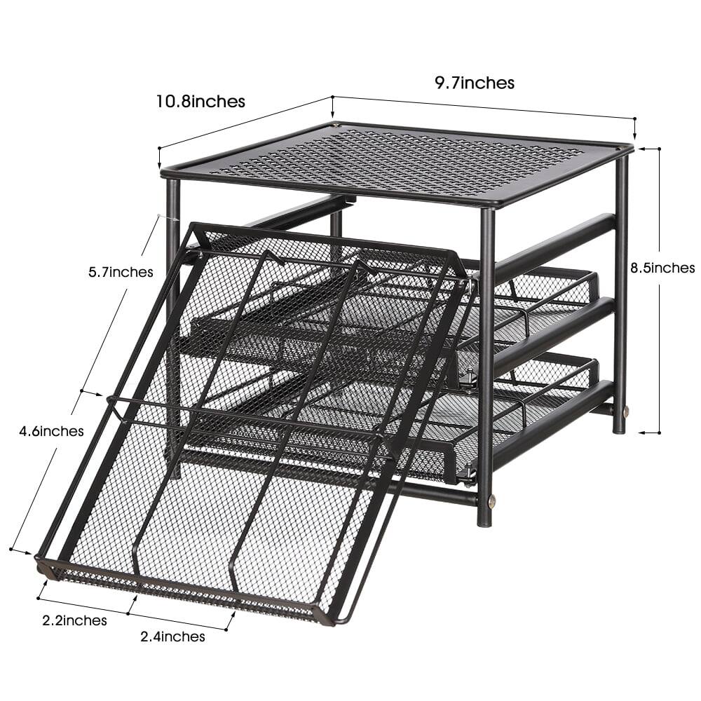 3-Tier 18-Bottle Spice Rack Organizer