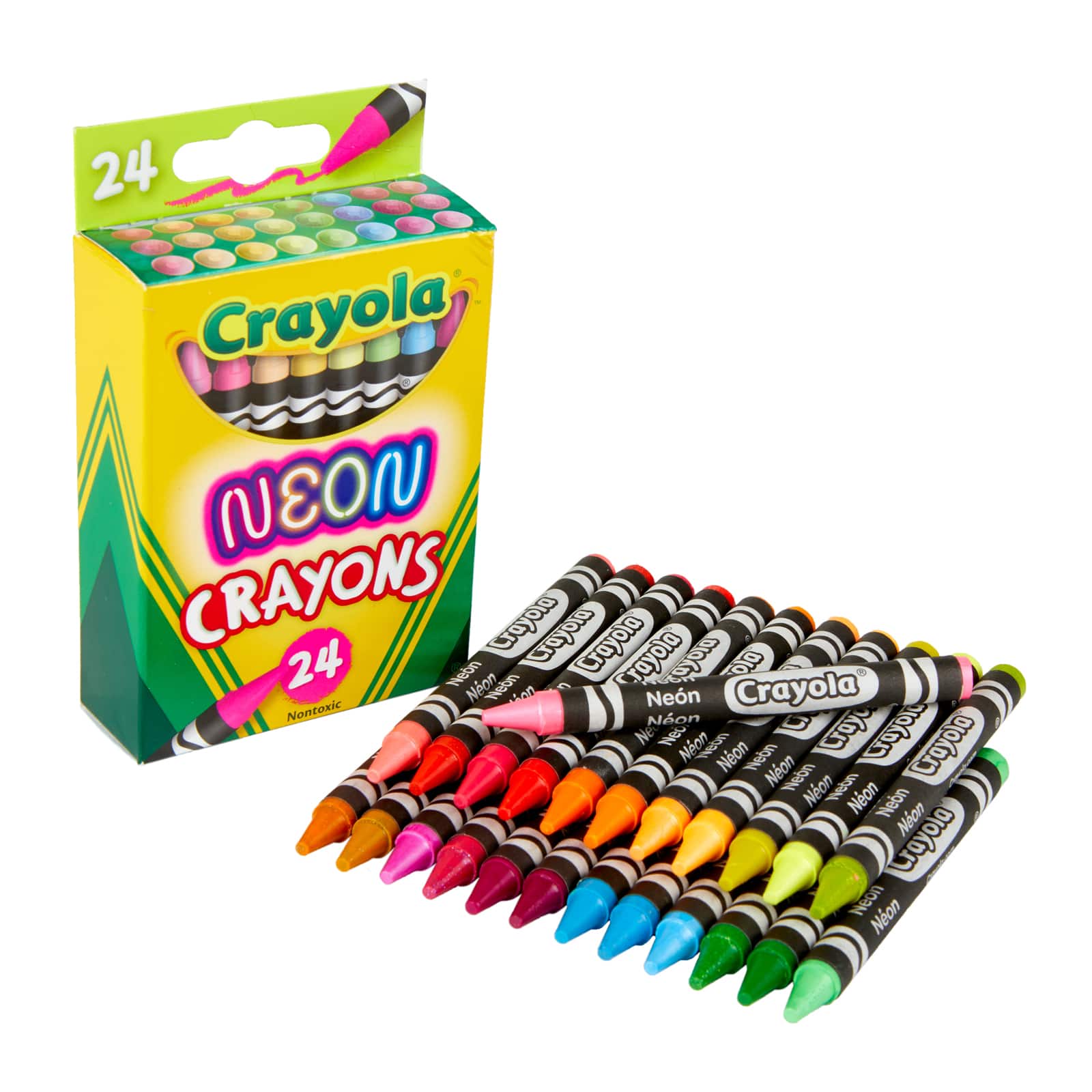 1 Case of 12 Packs Crayola Crayons 24 Ct. 