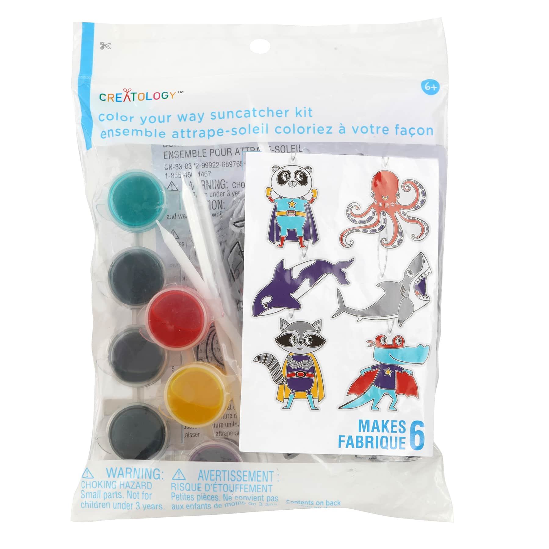 Color Your Way Animal Suncatcher Kit by Creatology&#x2122;