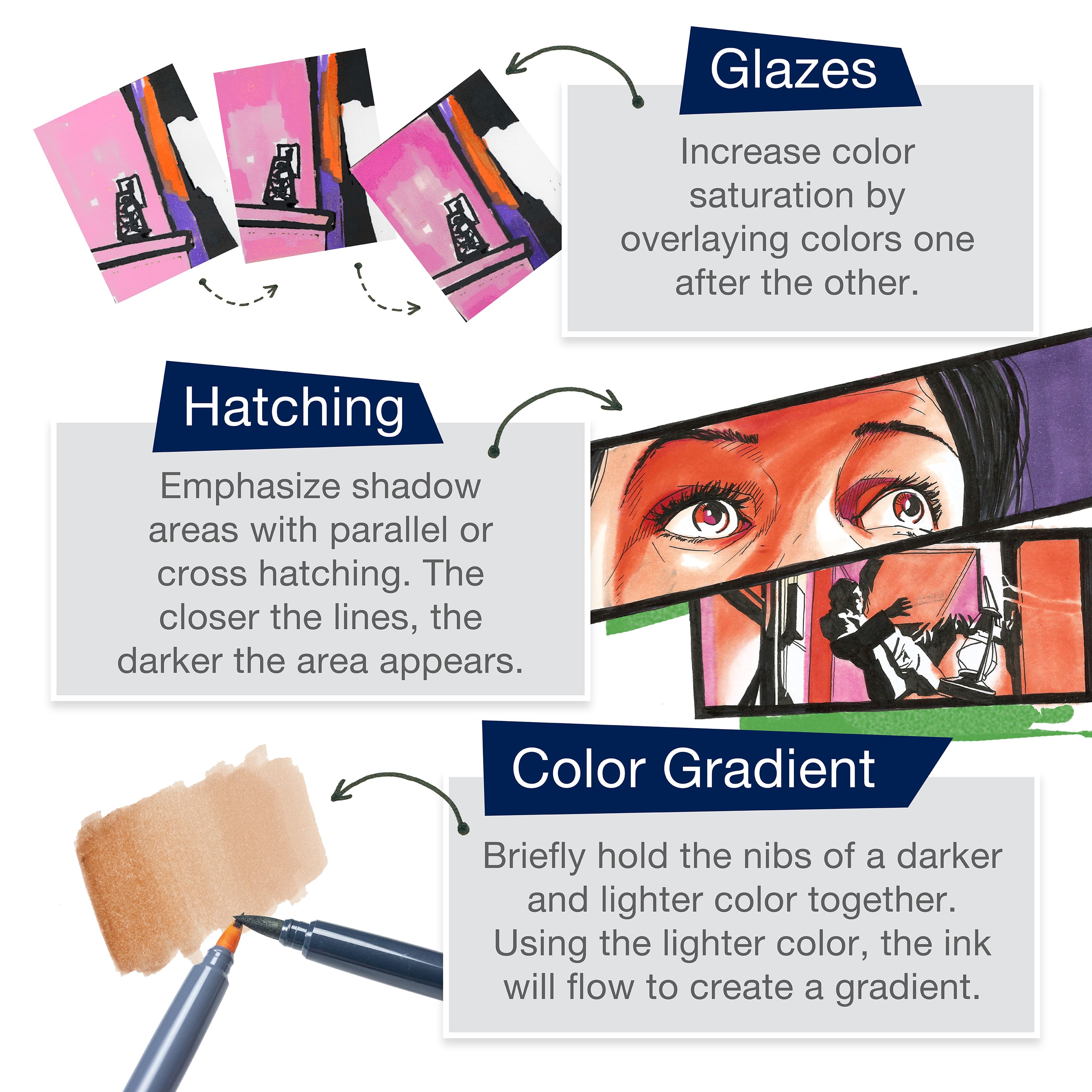 Faber-Castell&#xAE; Portrait Goldfaber Sketch Markers