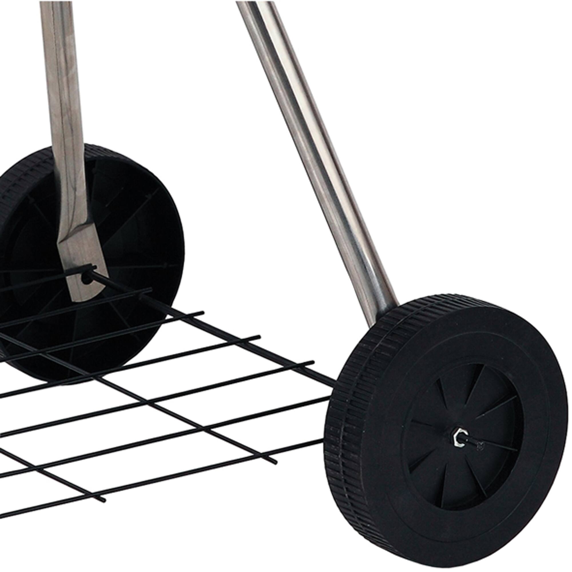 Brentwood 17&#x22; Portable Charcoal BBQ Grill with Wheels