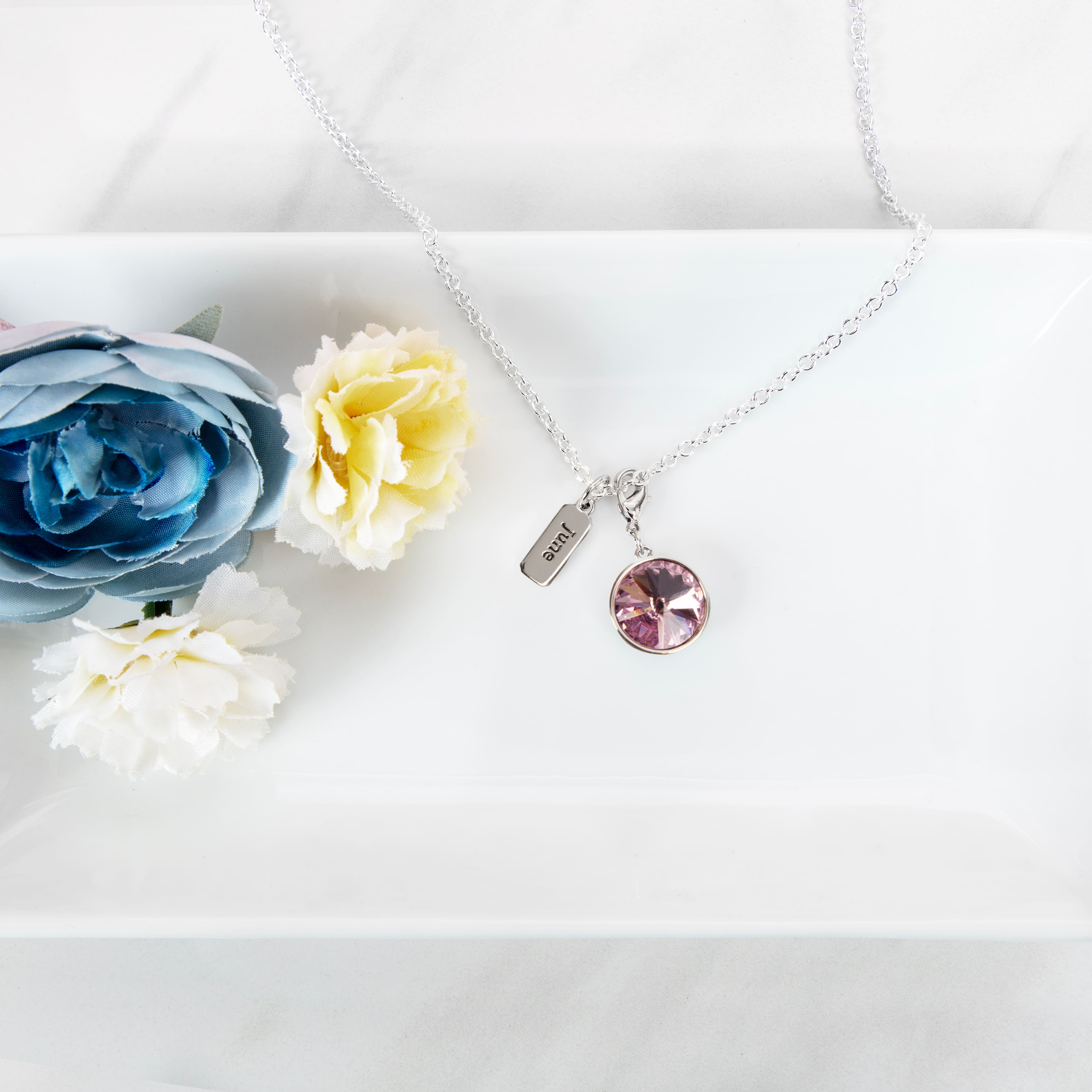 12 Pack: Austrian Crystal Birth Month Charm Set by Bead Landing™