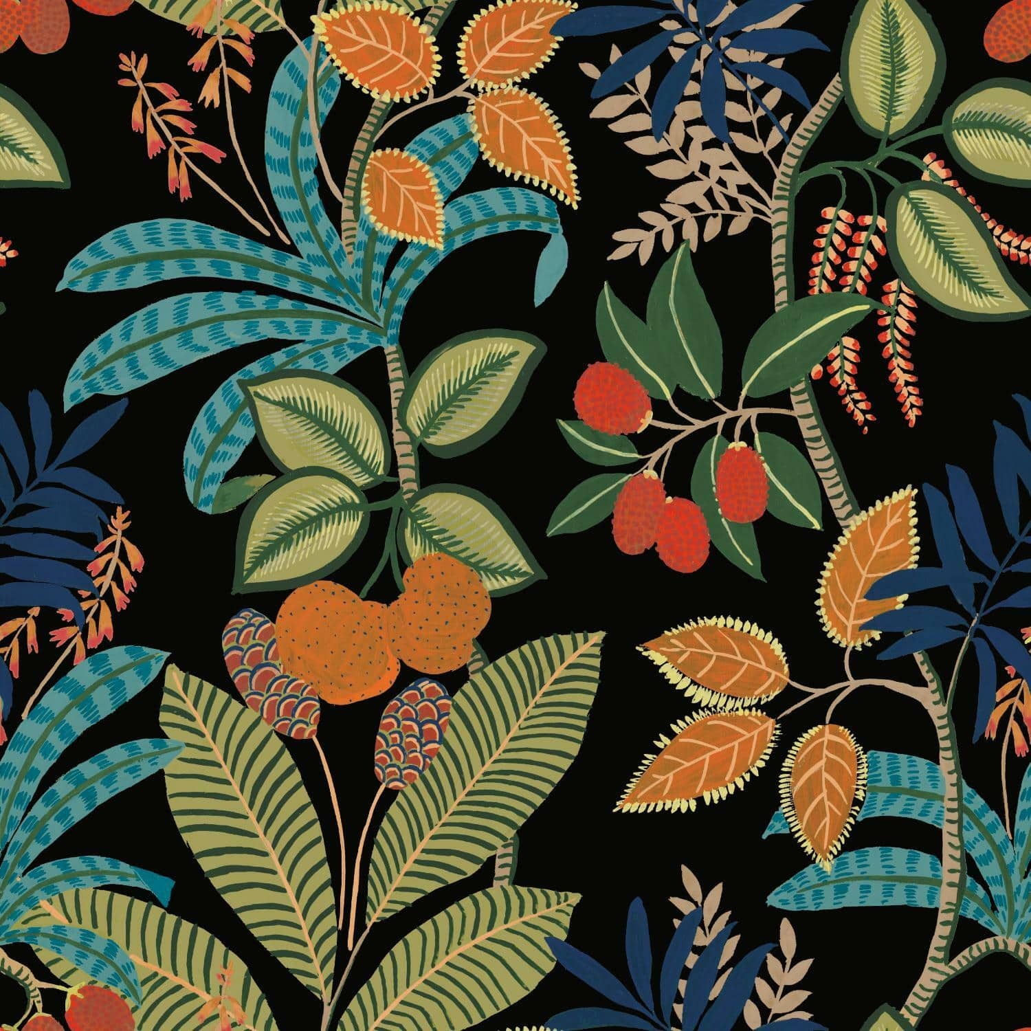 RoomMates Funky Jungle Peel & Stick Wallpaper