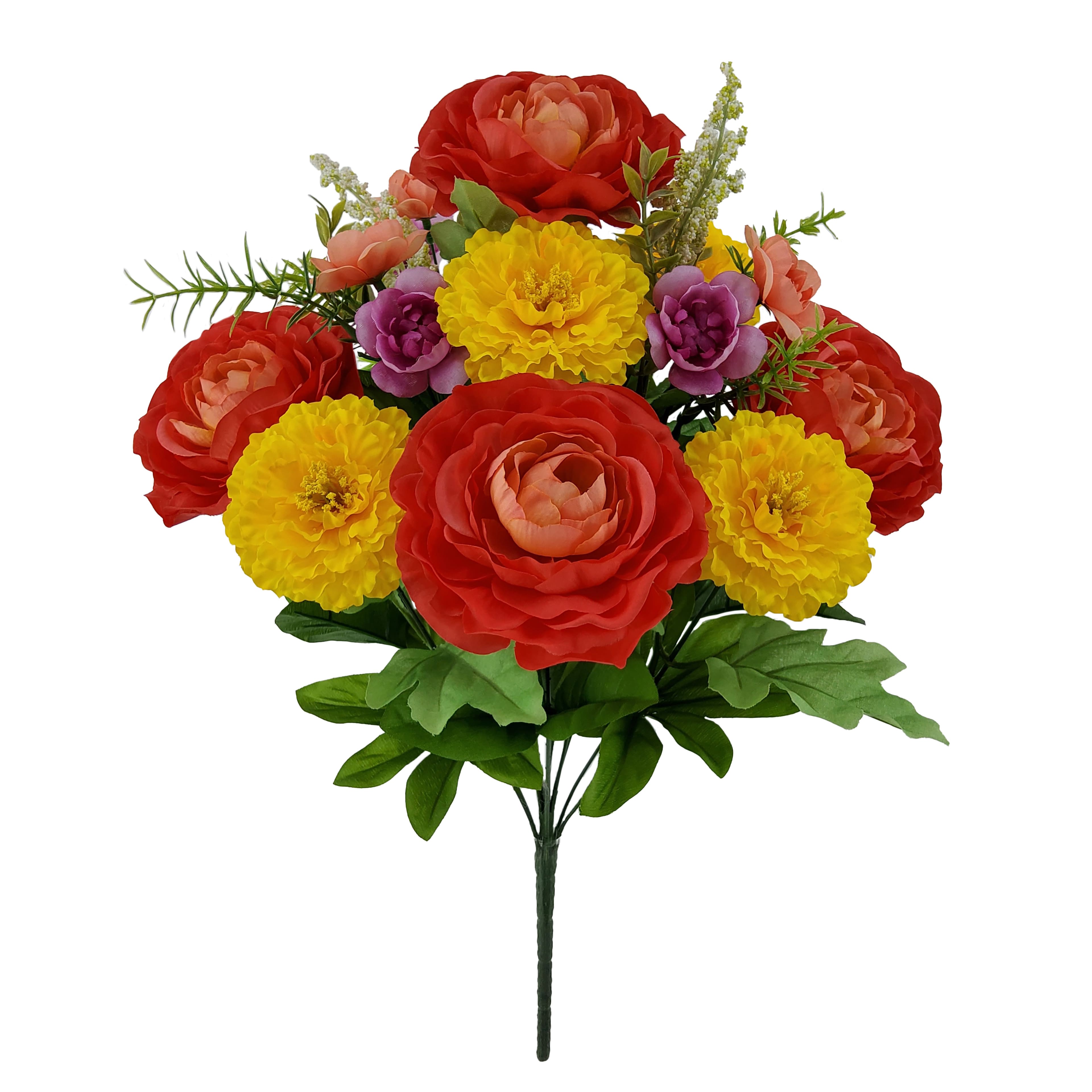 18&#x22; Scabiosa &#x26; Ranunculus Mix Bush by Ashland&#xAE;