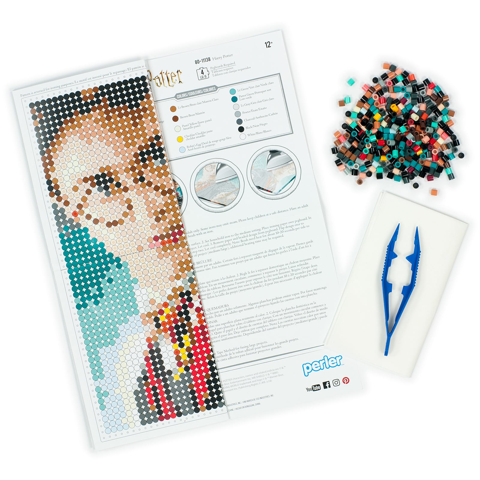 Perler&#xAE; Harry Potter&#x2122; Beads &#x26; Pattern Kit