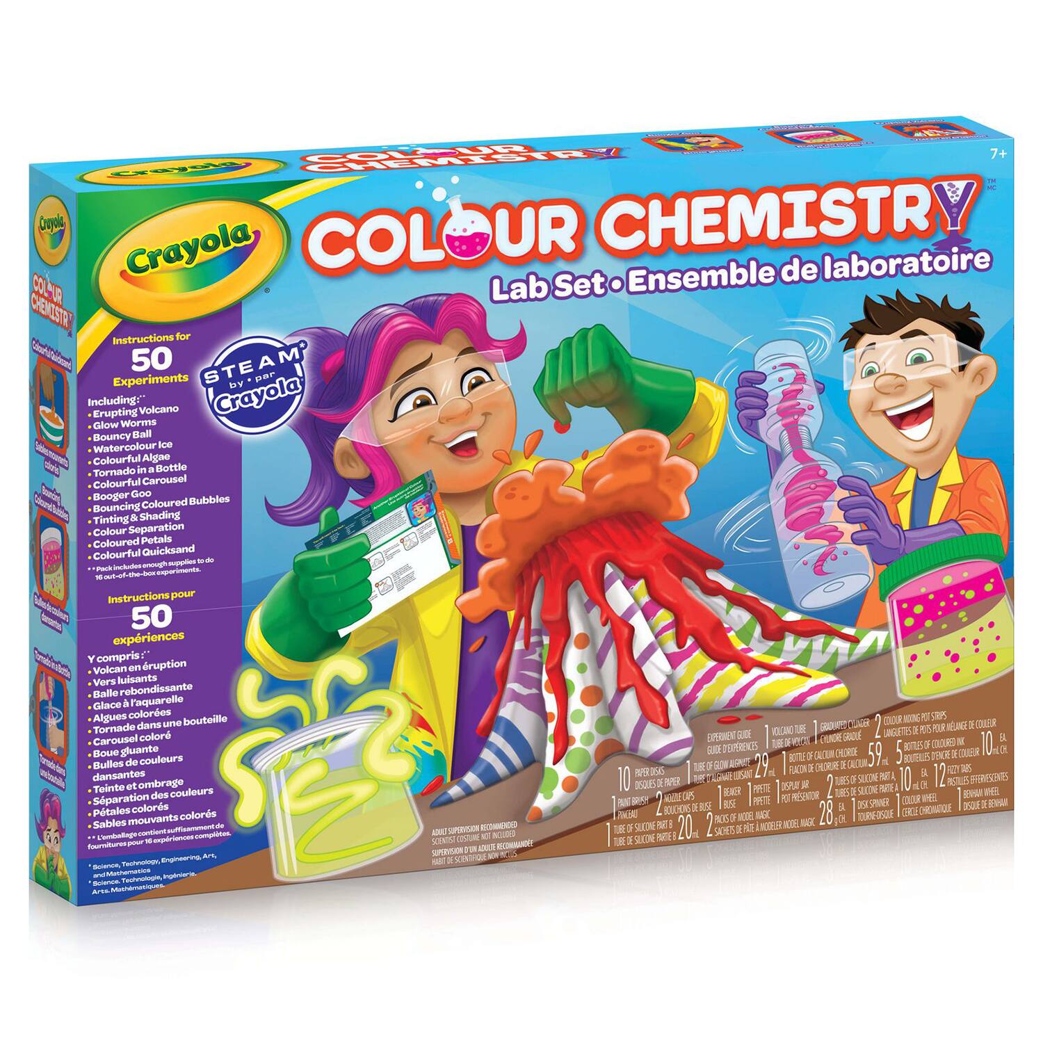 Ensemble de laboratoire Color Chemistry de Crayola