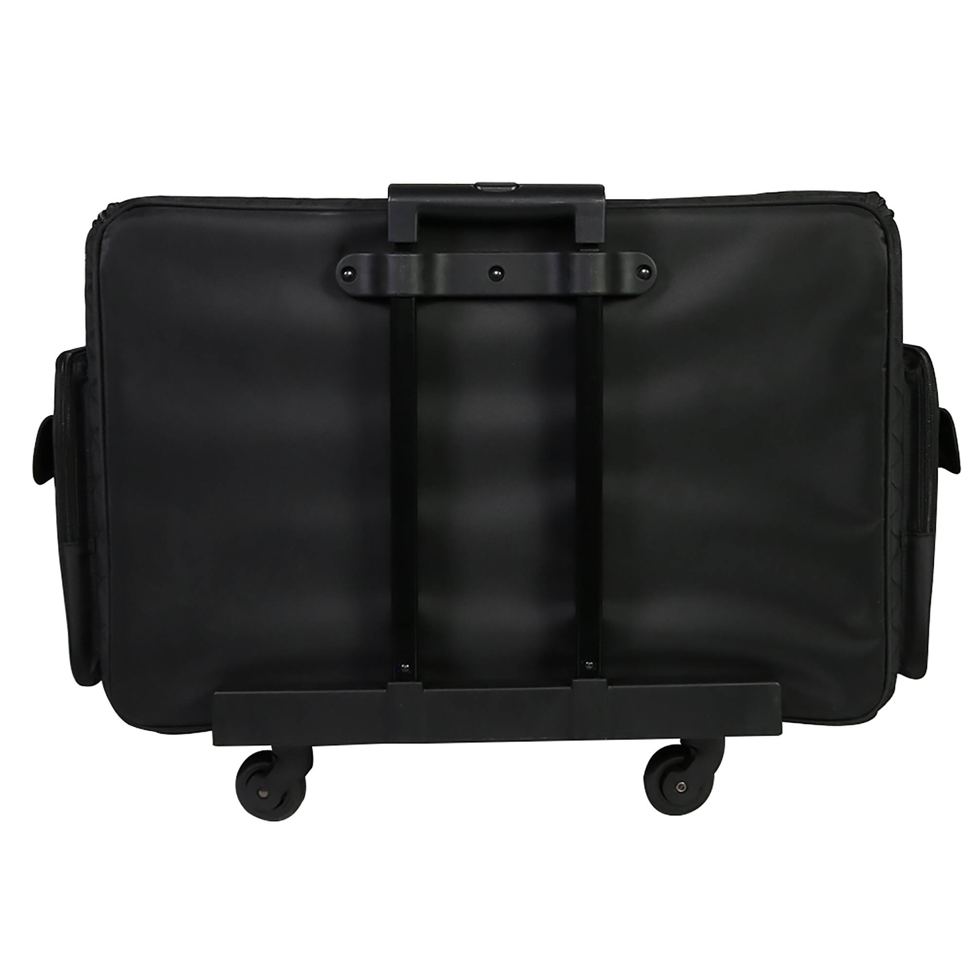 Everything Mary XL Black Quilted Deluxe Rolling Sewing Machine Case