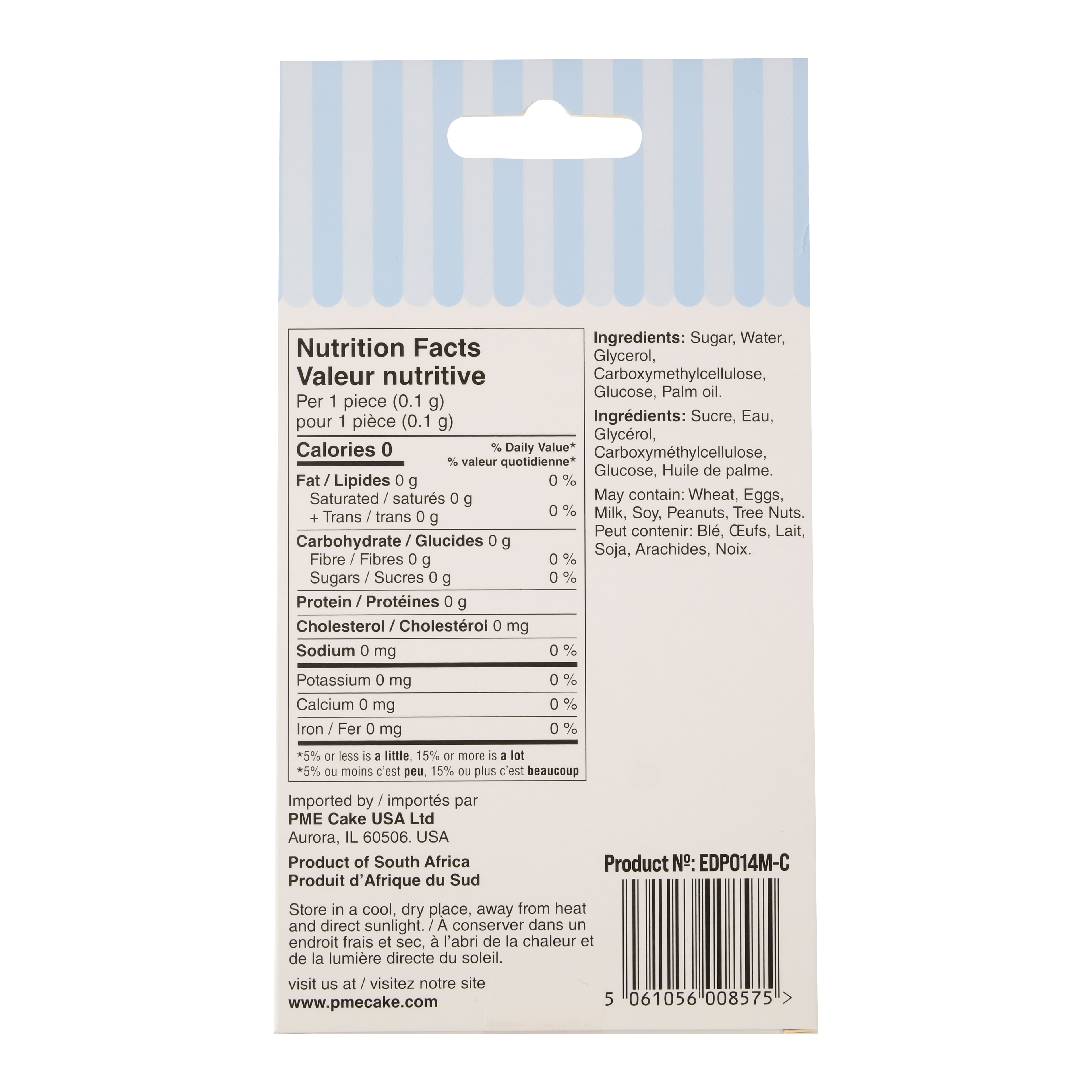 PME Cake Sweet Street® Letter Set Icing Decorations