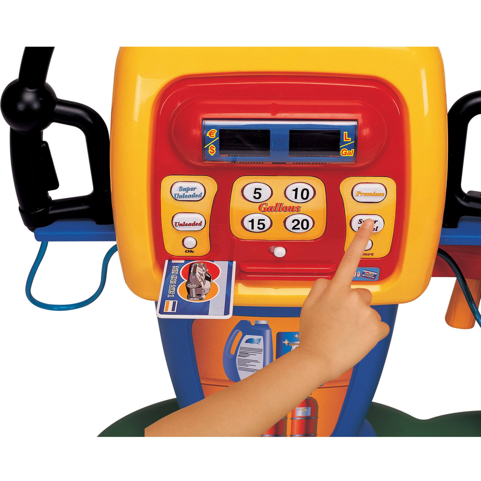 Children&#x27;s Electronic Self-Service Gas Station Playset