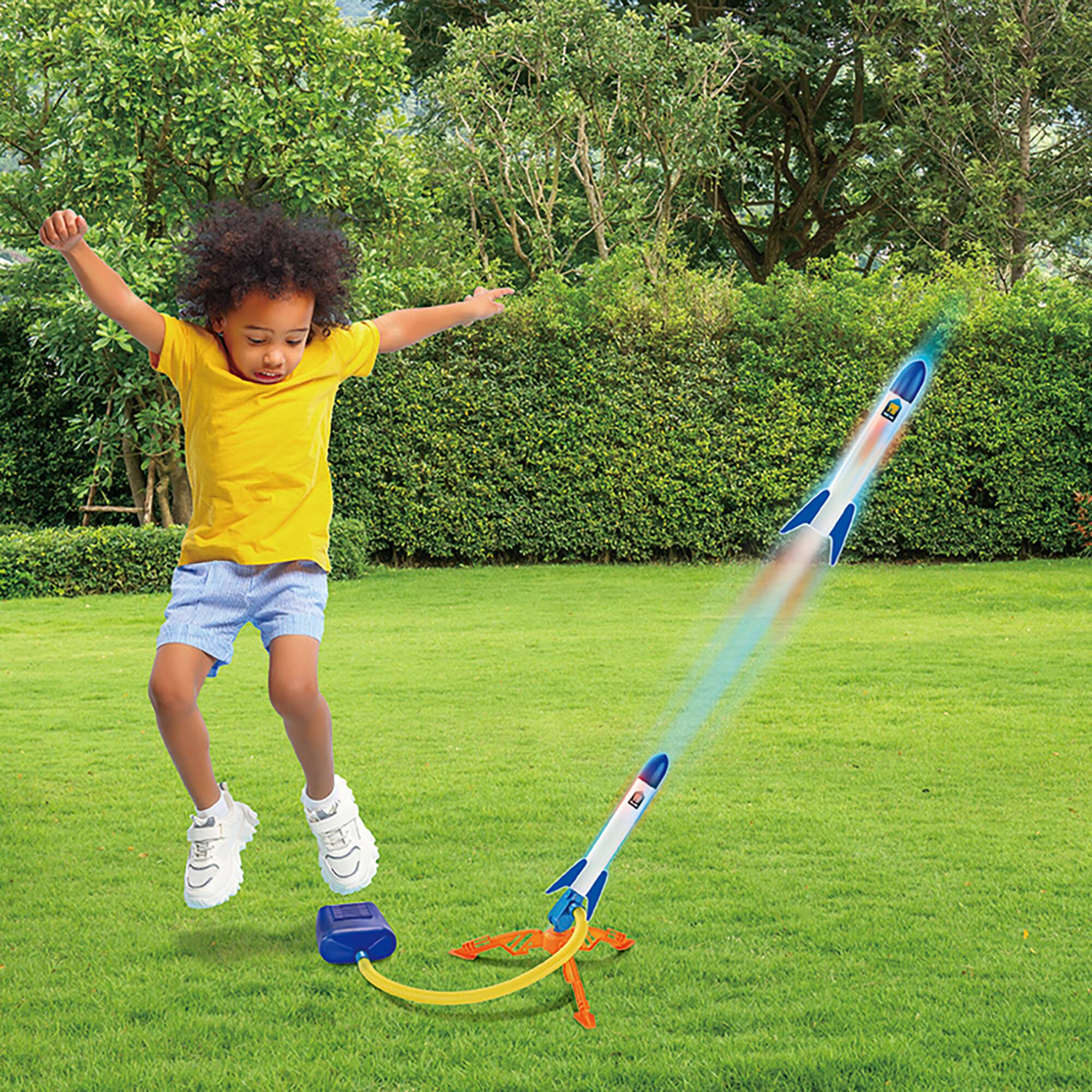 Nothing But Fun Toys Light Up Stomp Rockets
