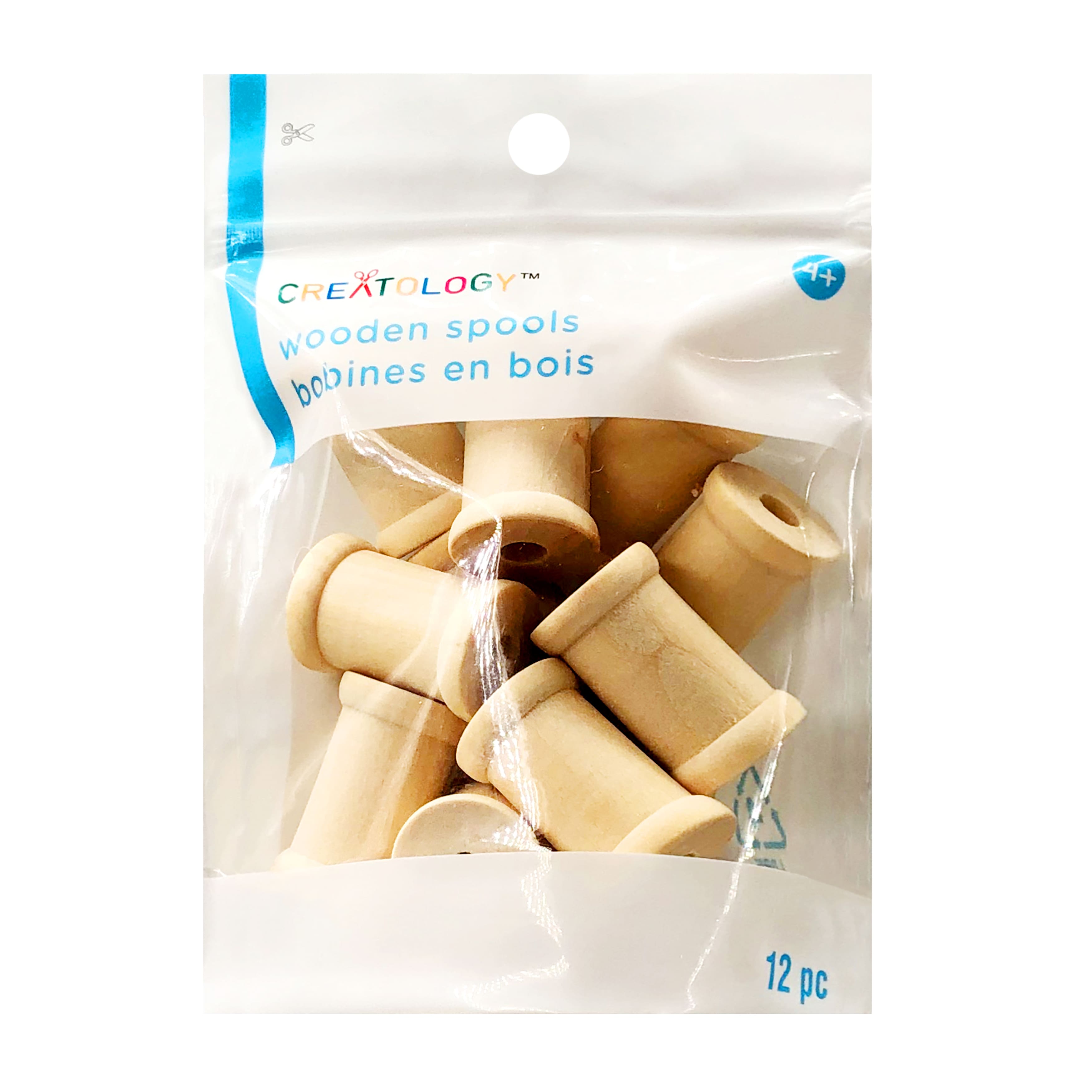 Bobines en bois de 2,8 cm de Creatology