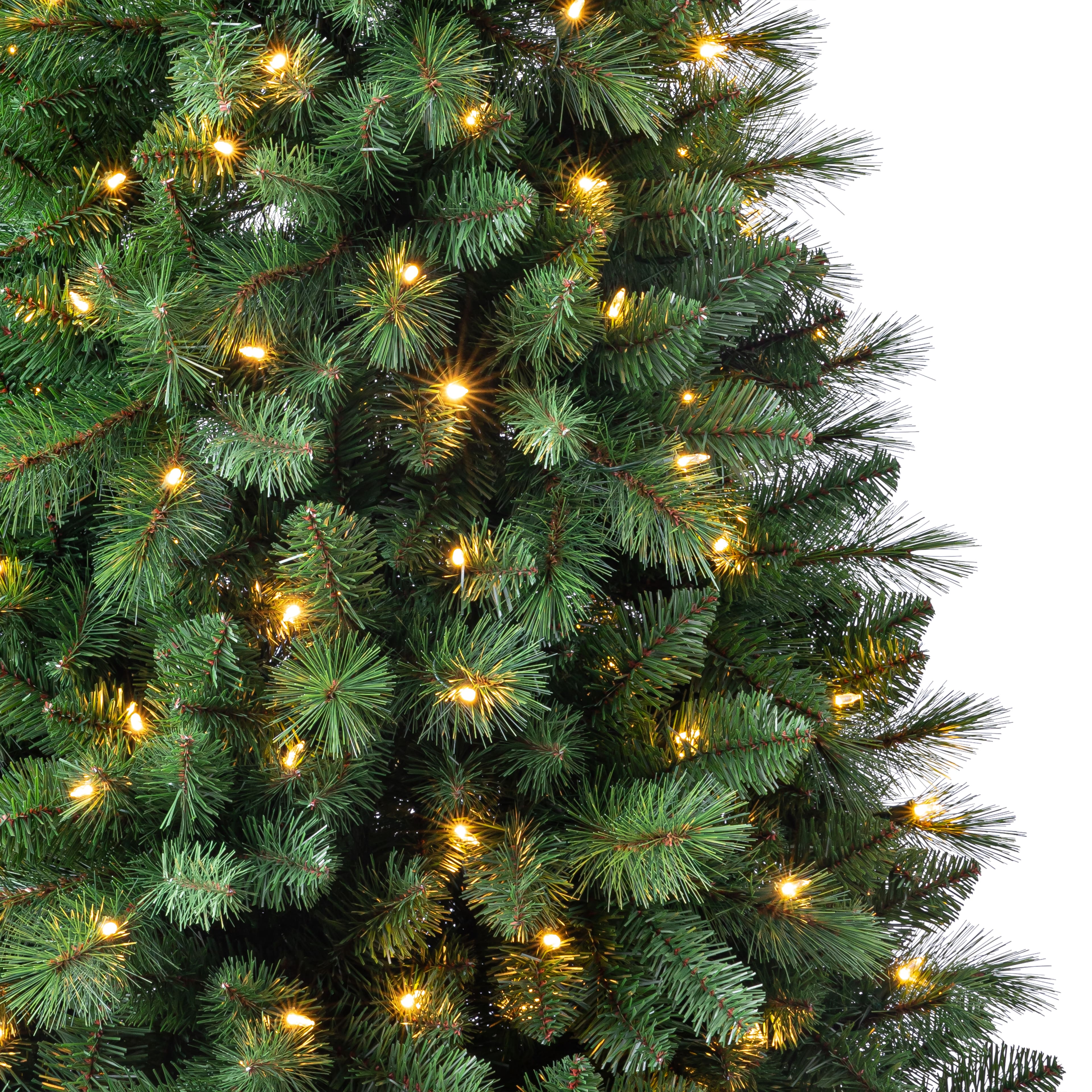 7ft. Pre-Lit Hudson Pine Artificial Christmas Tree, Color Changing LED Lights by Ashland&#xAE;