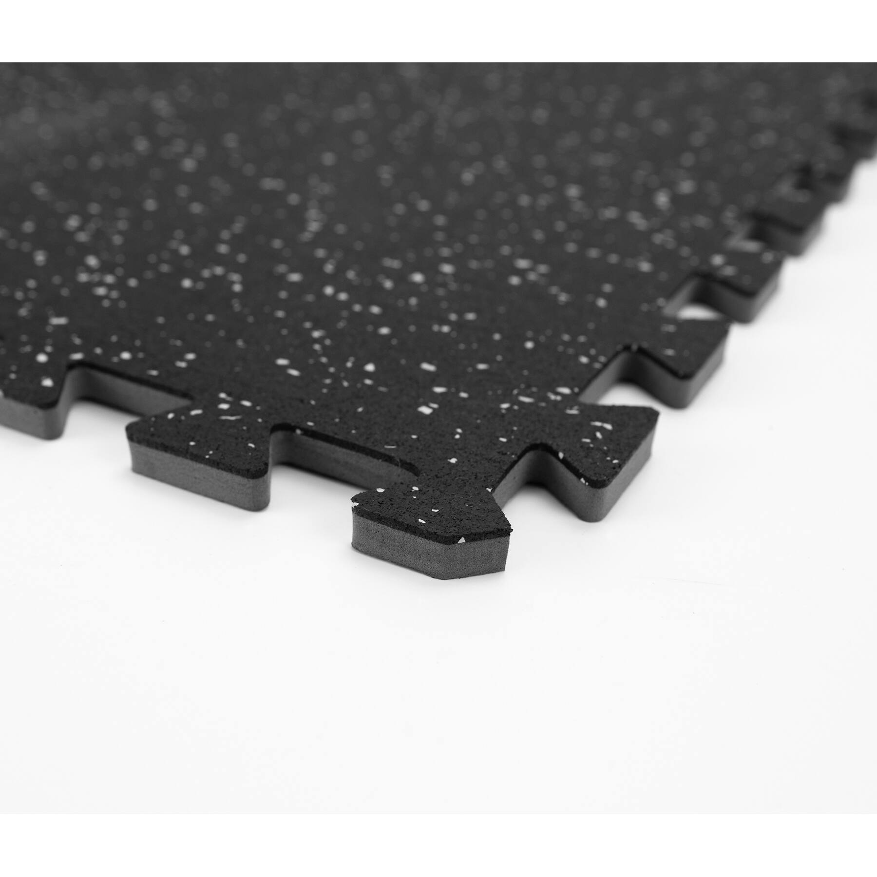 FloorPops Basalt Rubber Interlocking Tiles