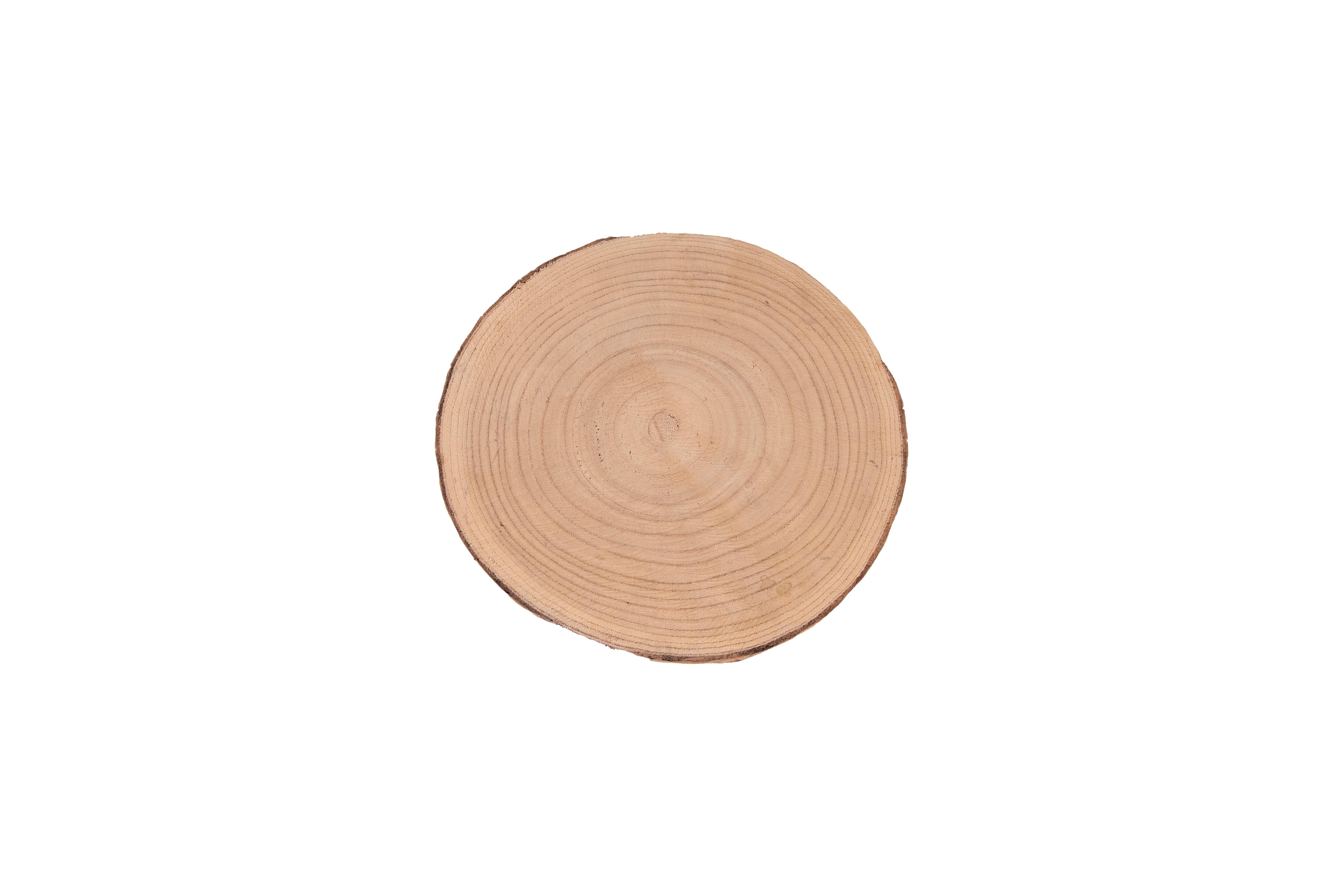 Hello Honey® Decorative Paulownia Wood Pedestal