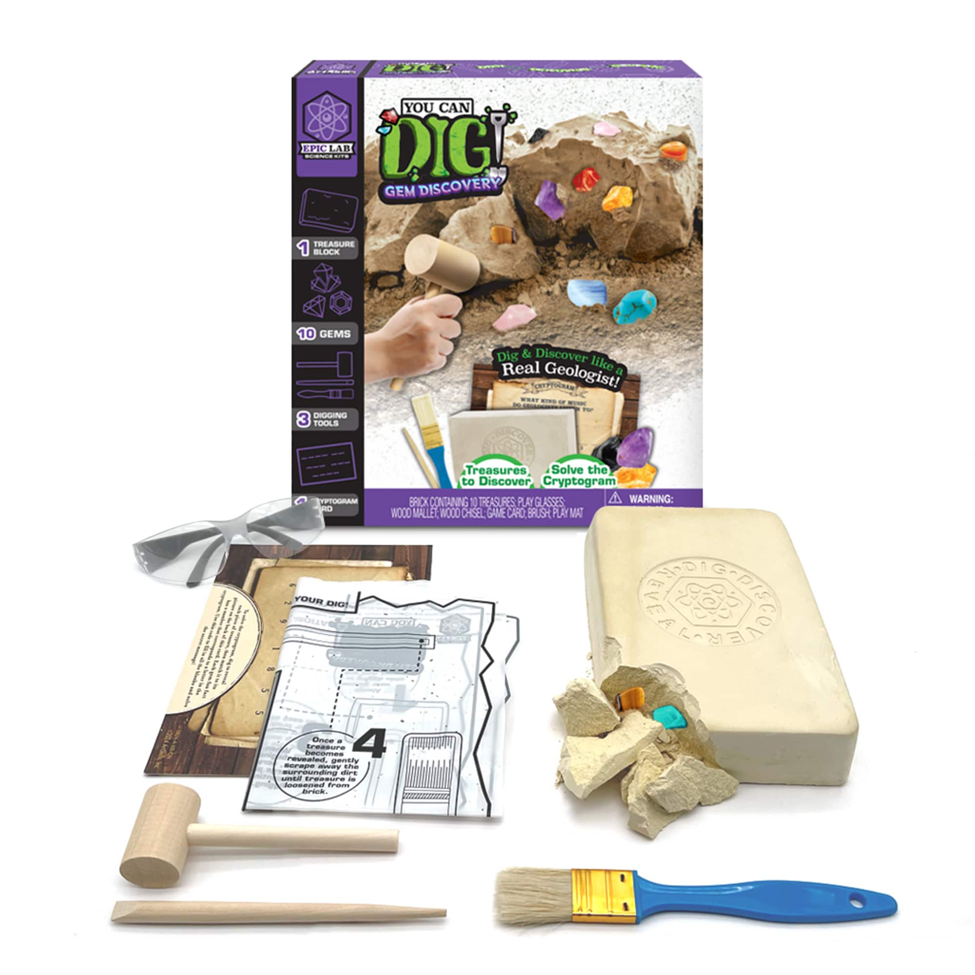 ArtSkills&#xAE; Epic Lab Gem Discovery Dig Kit