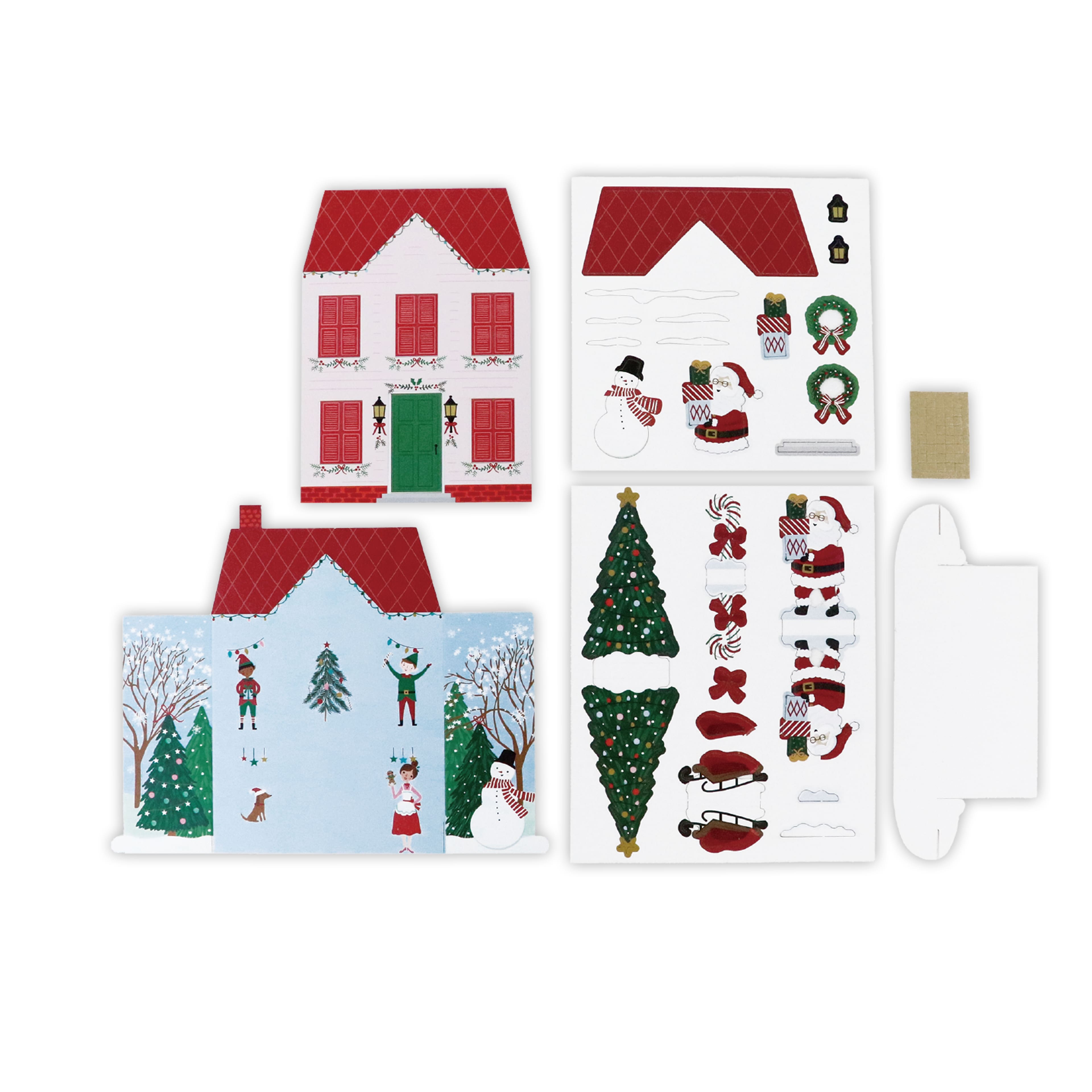 Christmas House Paper Diorama Kit by Recollections&#x2122;