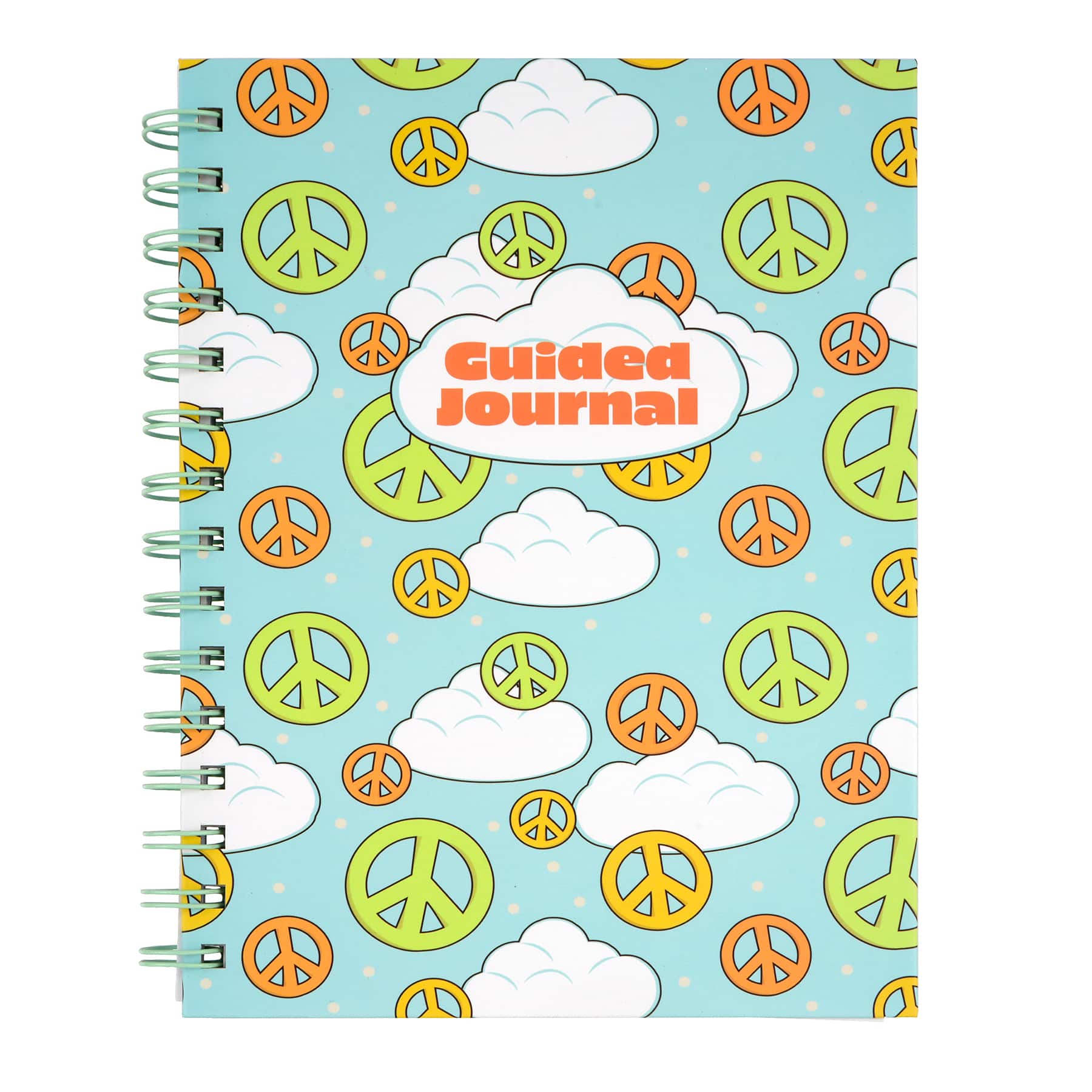 6&#x22; x 8&#x22; Peace Guided Journal by Fab Finds