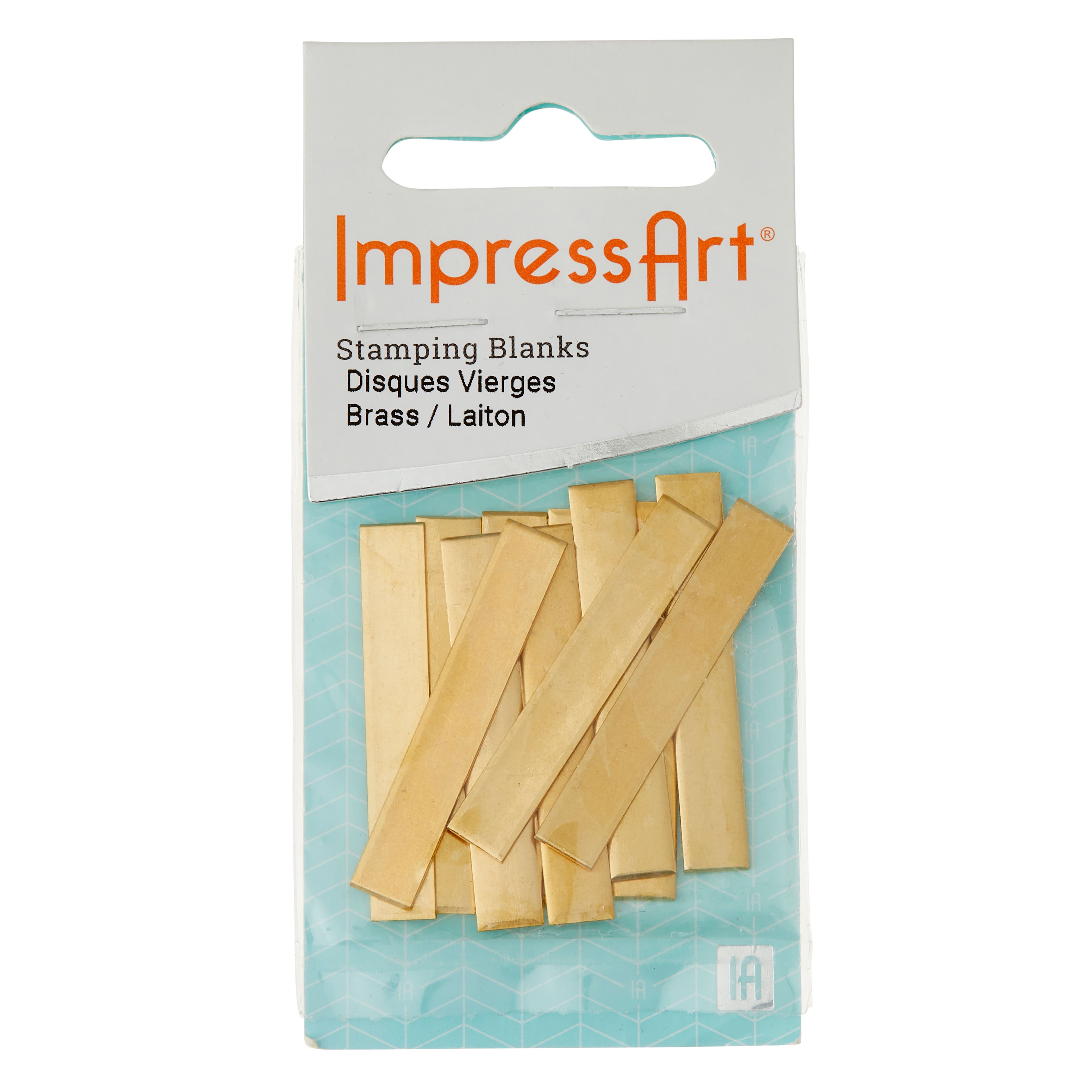 Buy the ImpressArt Brass Strip Premium Stamping Blanks, 0.25 x 1.5 at  Michaels