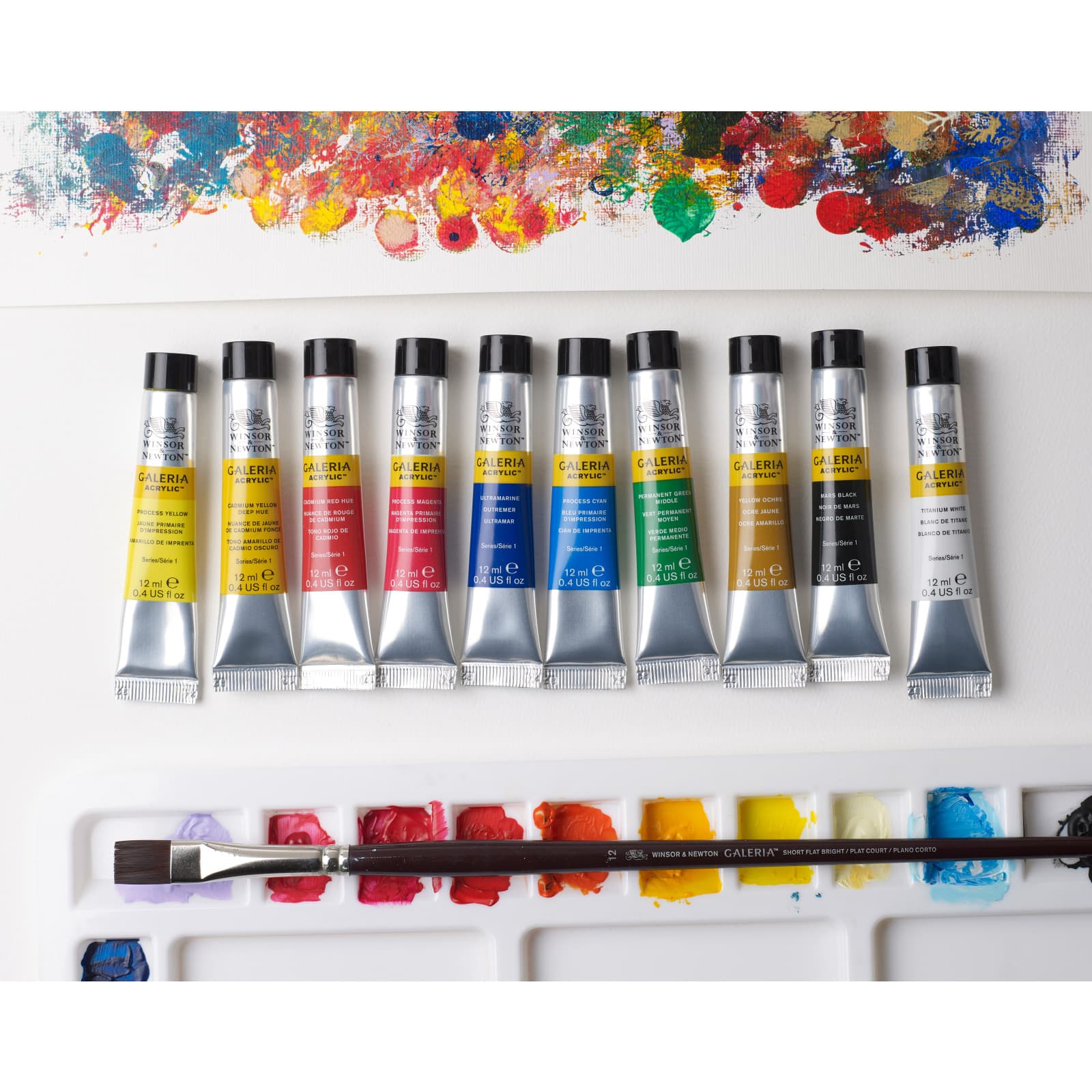 Winsor & Newton™ Galeria Acrylic™ 10 Color Paint Set