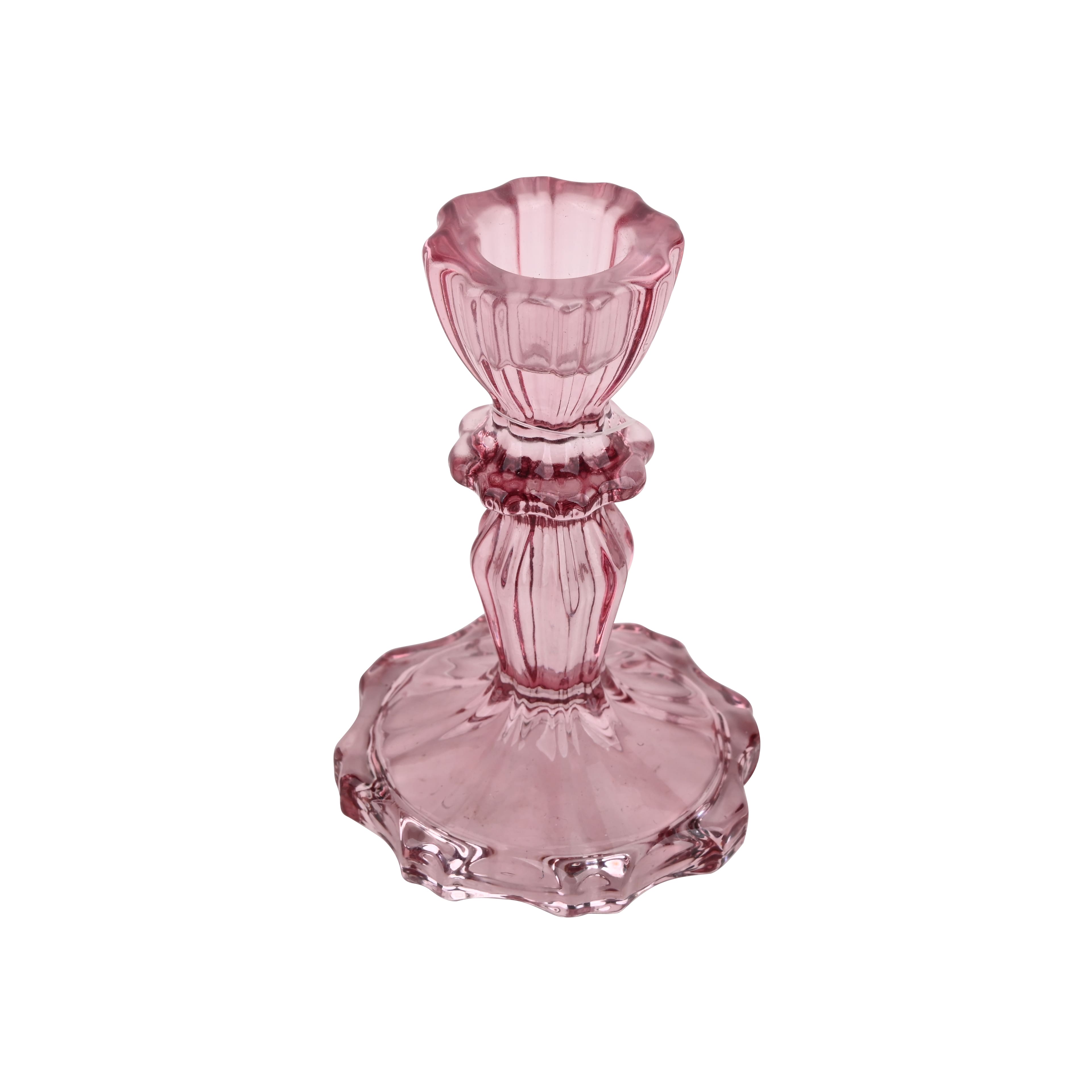 Assorted 4.25" Glass Candle Holder by Ashland®, 1pc.