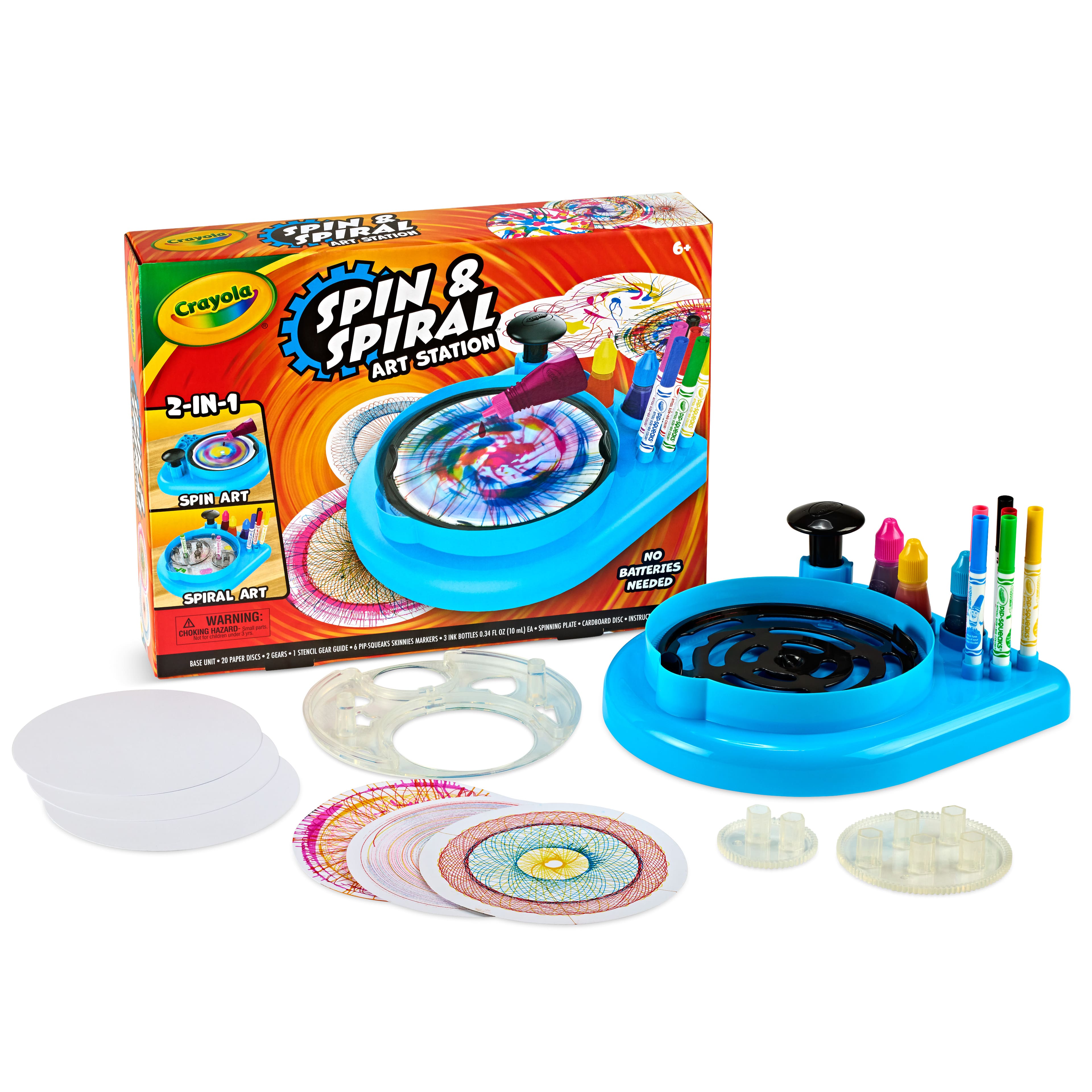 Crayola&#xAE; Spin &#x26; Spiral Art Station