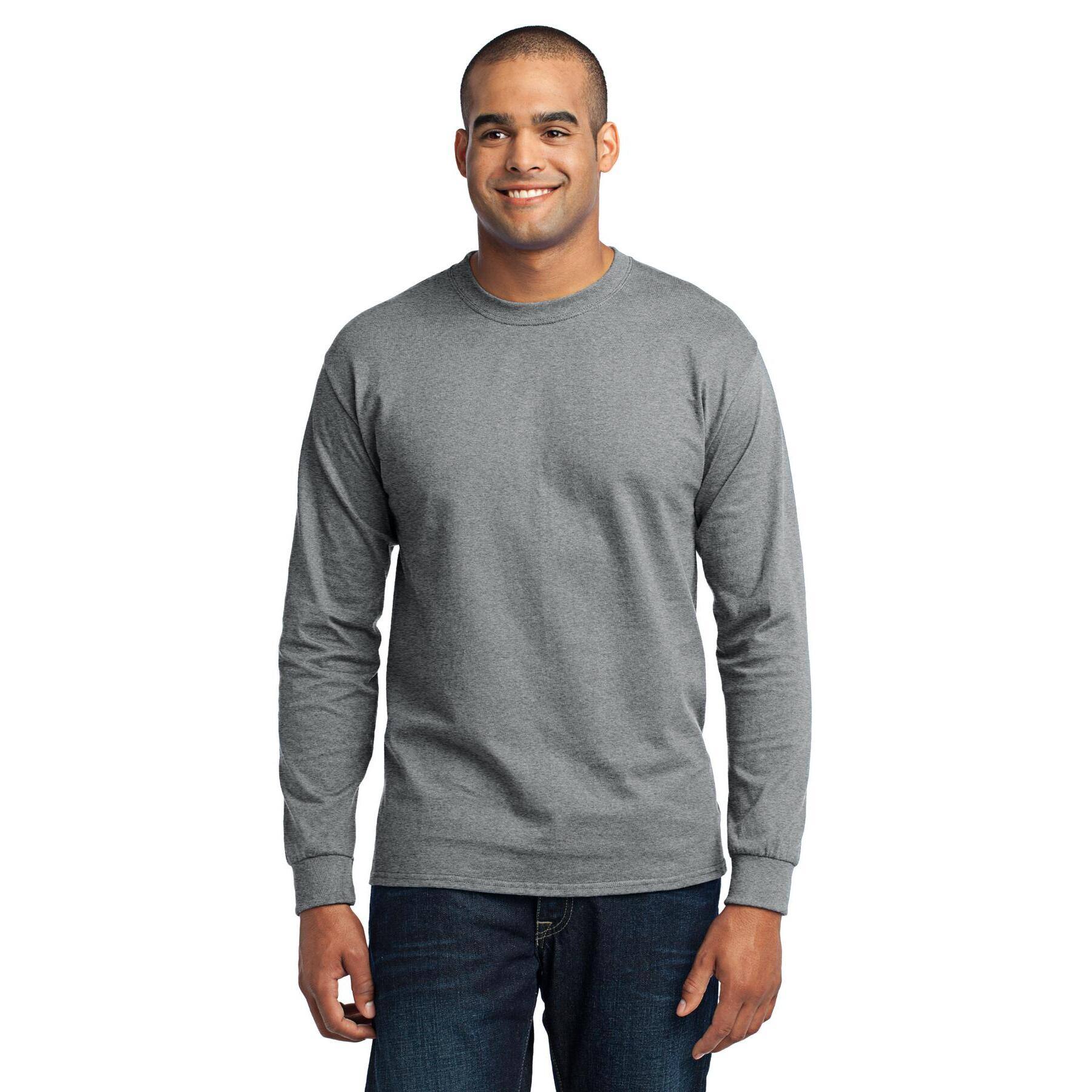 Port & Company® Long Sleeve Tall Core Blend T-Shirt