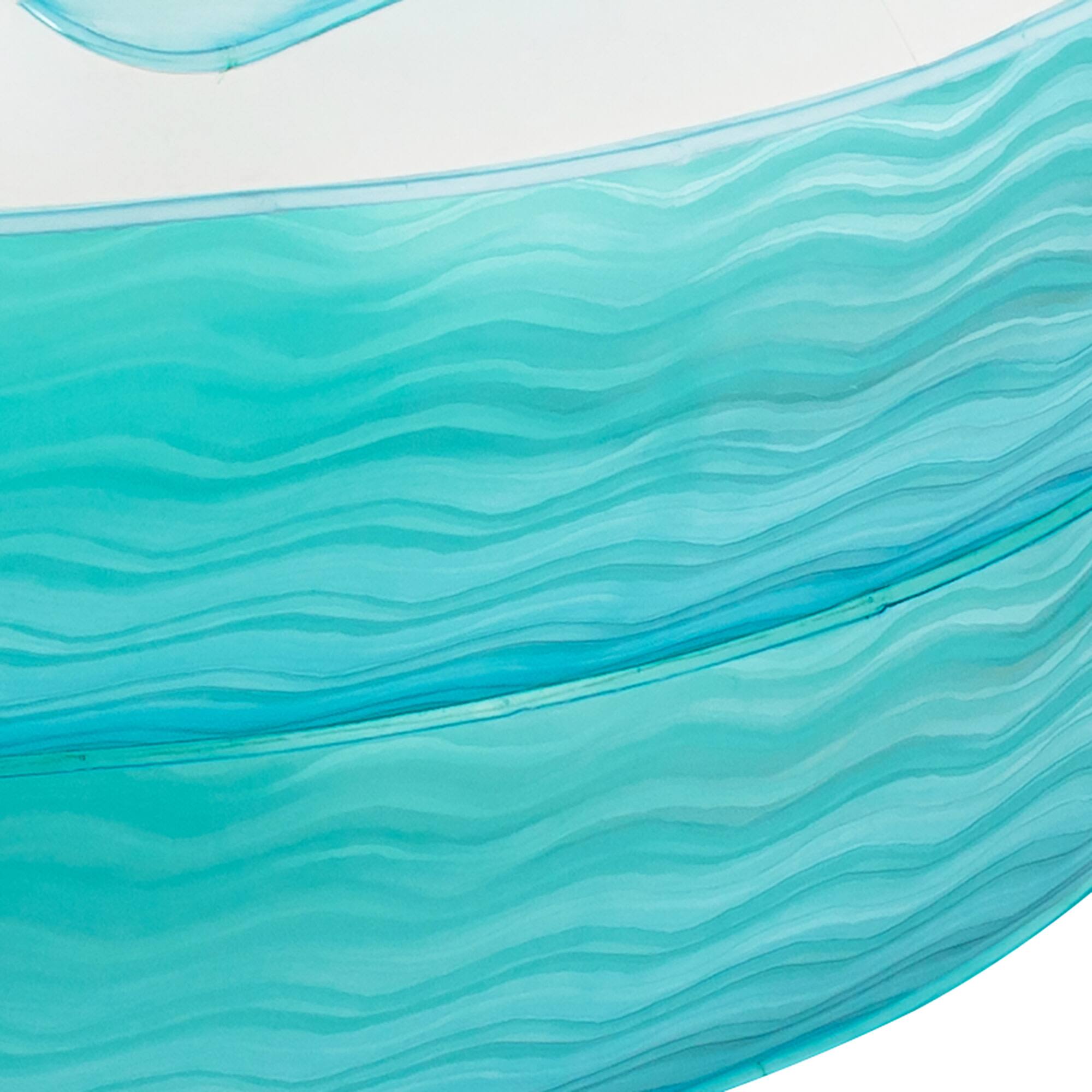 Funsicle 10ft. Teal &#x26; White Shimmer Party Lounge Pool