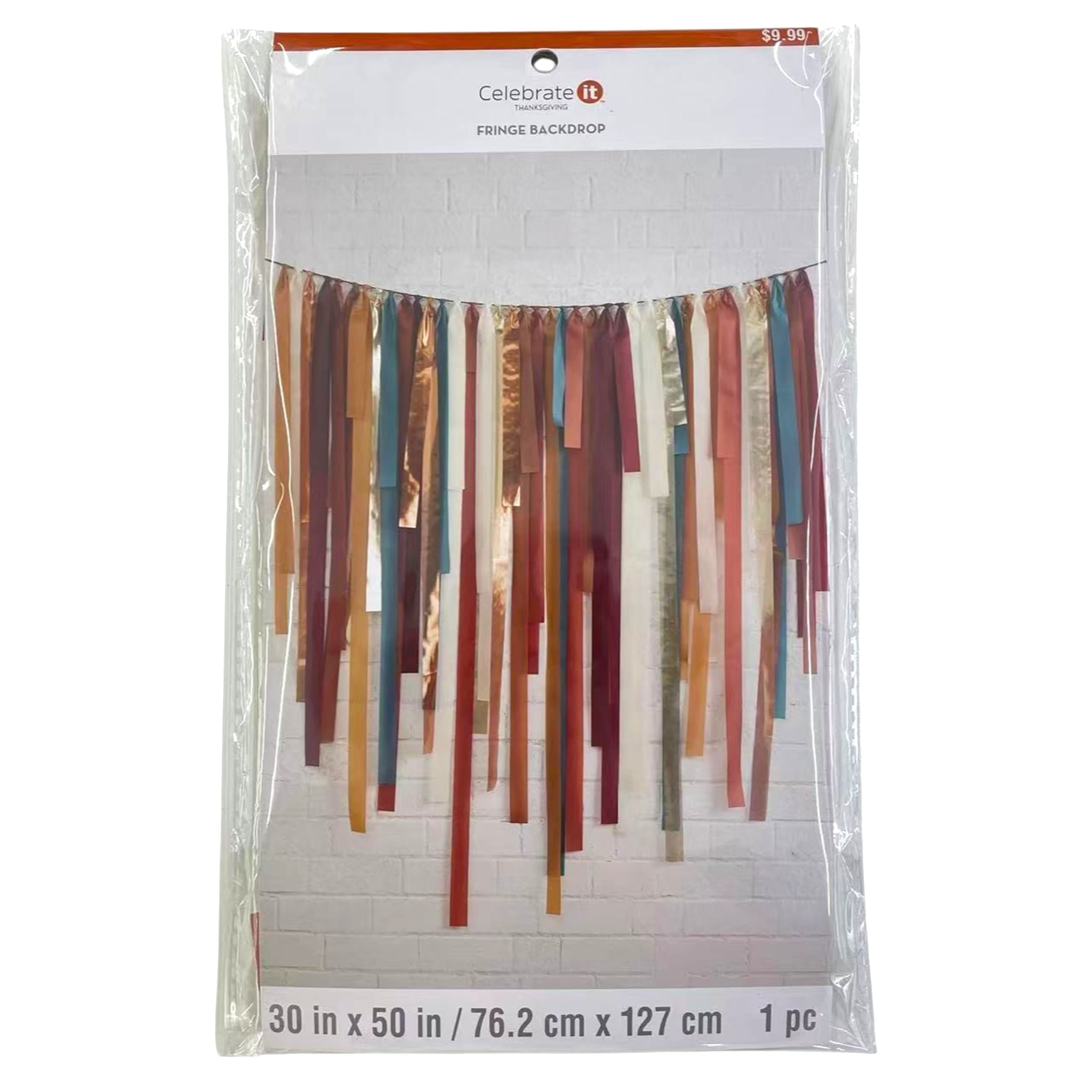 Thanksgiving Fringe Background by Celebrate It&#x2122;