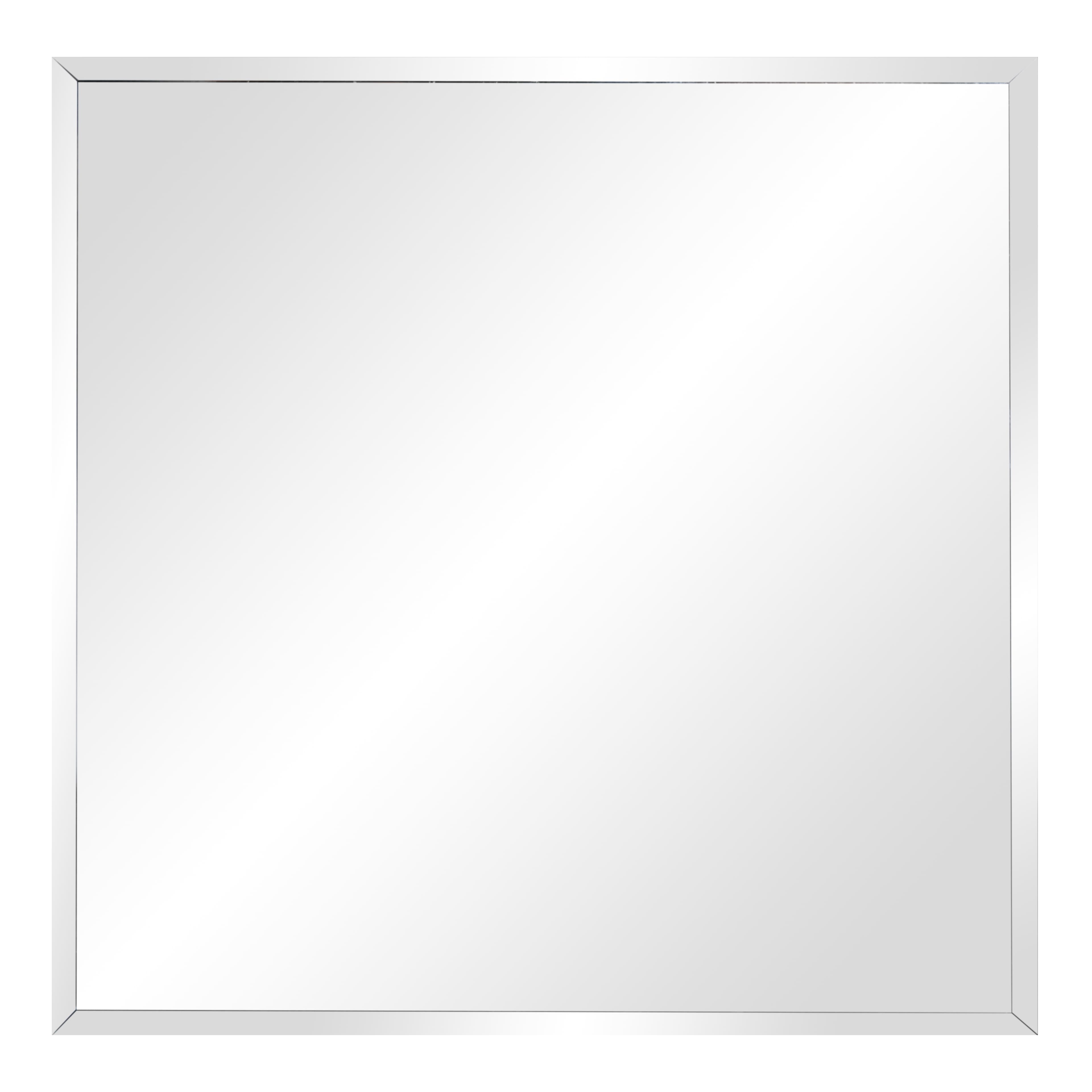 5.8" Square Beveled Glass Mirror by Make Market®