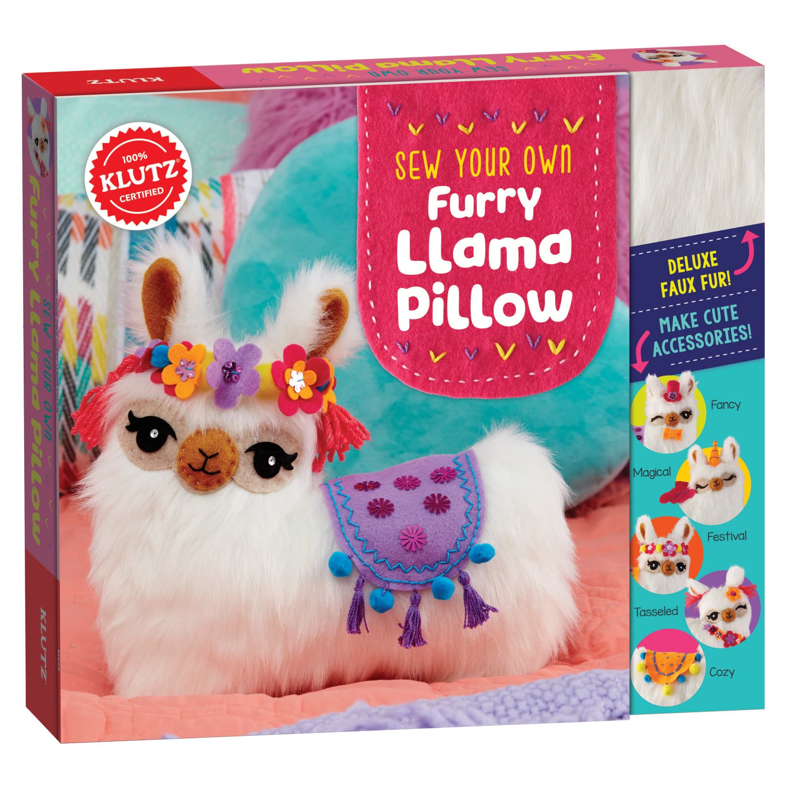 Klutz® Sew Your Own Furry Llama Pillow