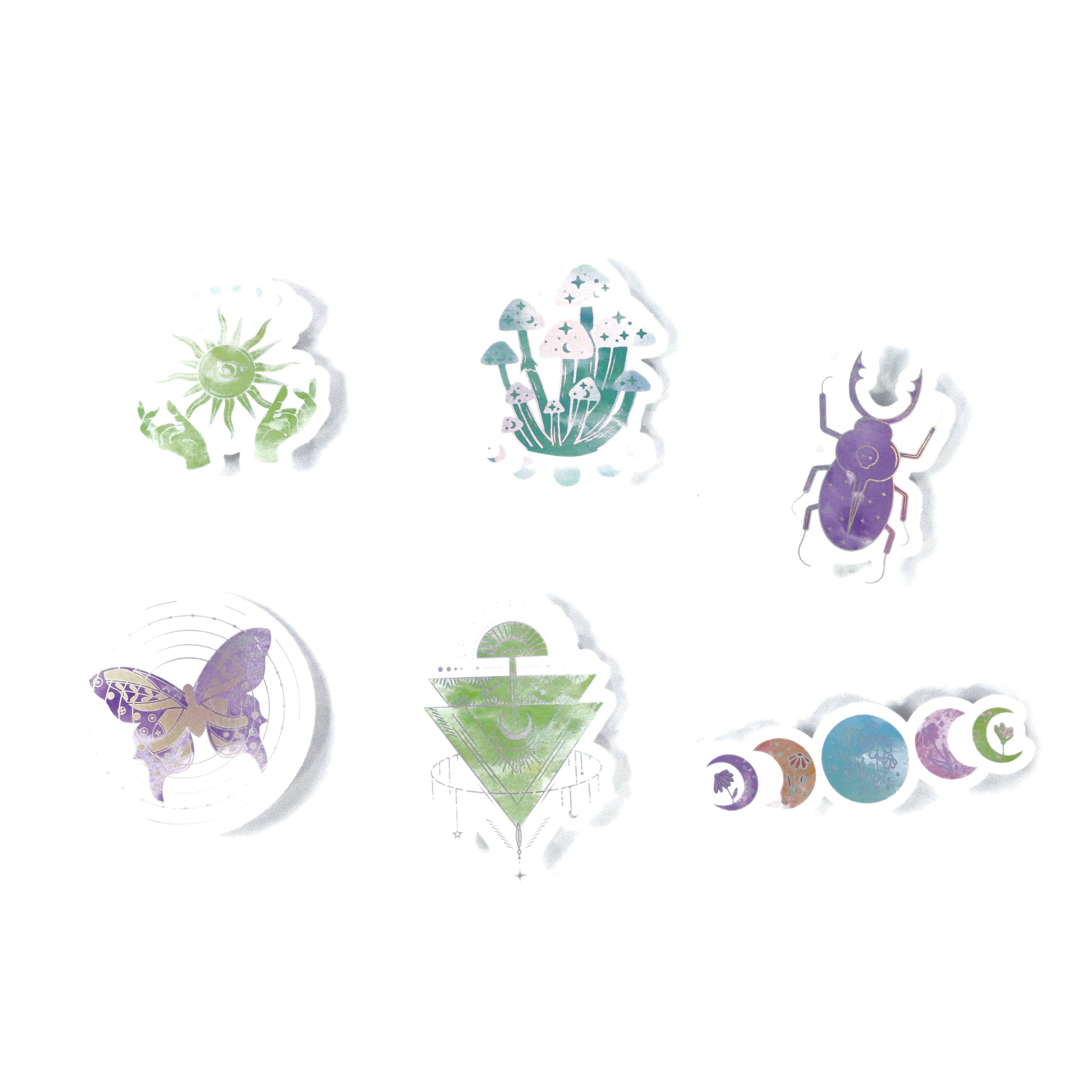 Pastel Celestial Vinyl Die Cut Stickers by Recollections™