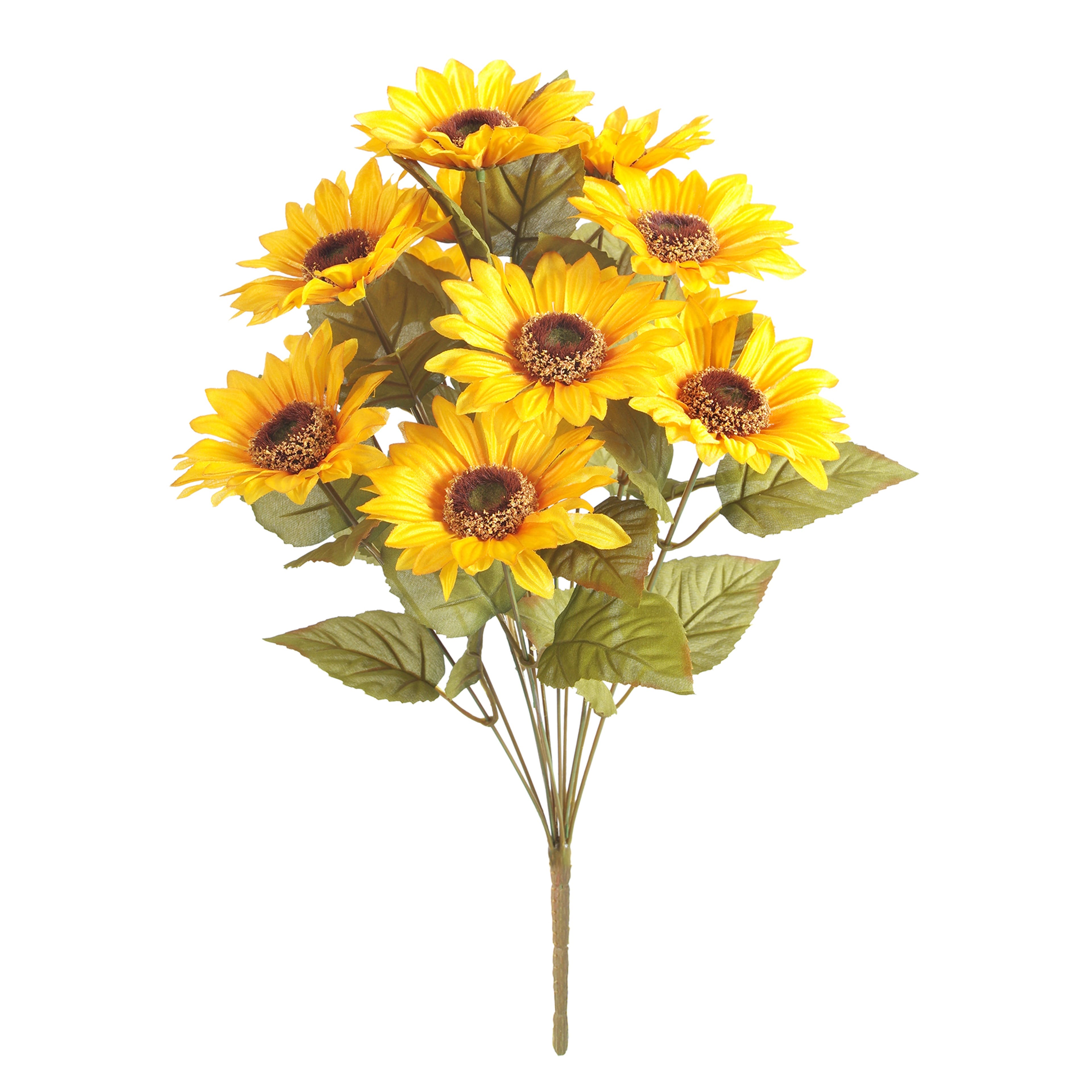 18.5&#x22; Basic Small Cream Sunflower Bush by Ashland&#xAE;