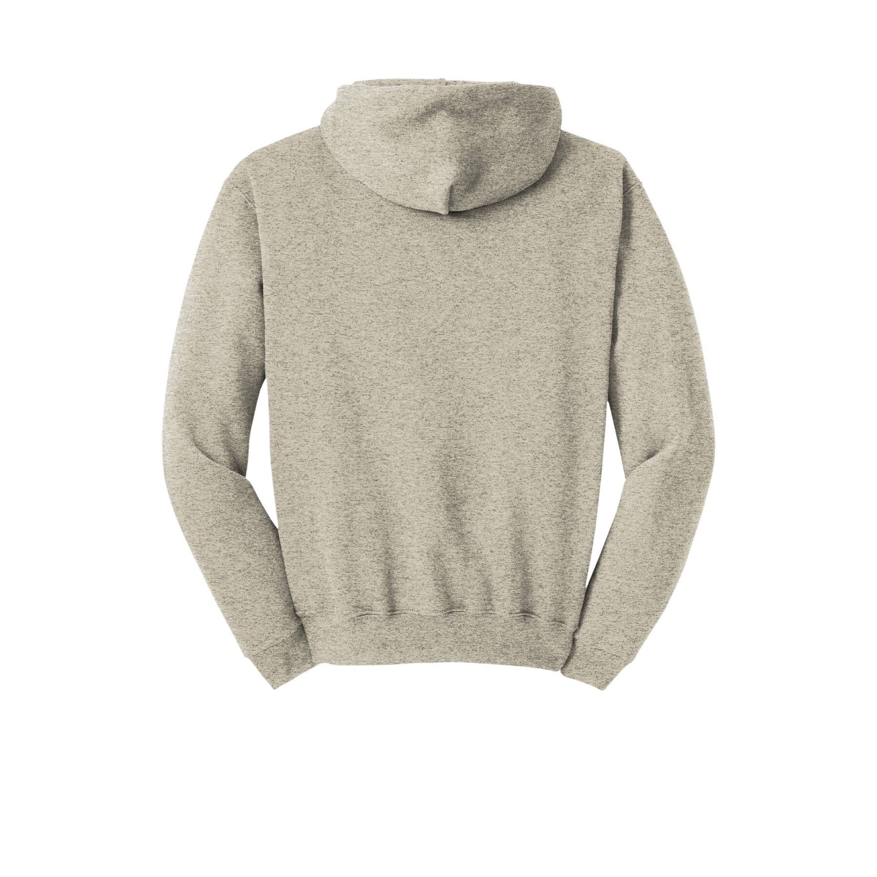 JERZEES® NuBlend Pullover Hooded Heathered Sweatshirt