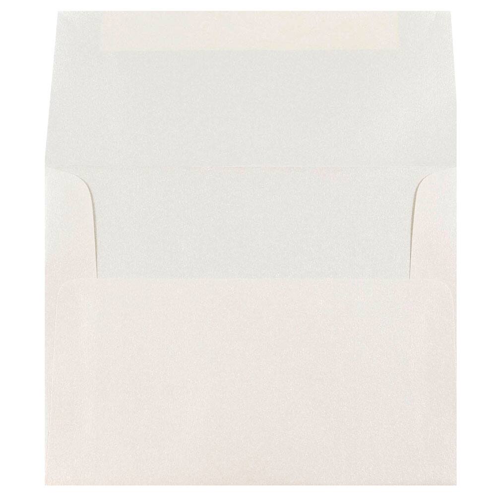 JAM Paper 4.375" x 5.75" Metallic Invitation Envelopes, 50ct.