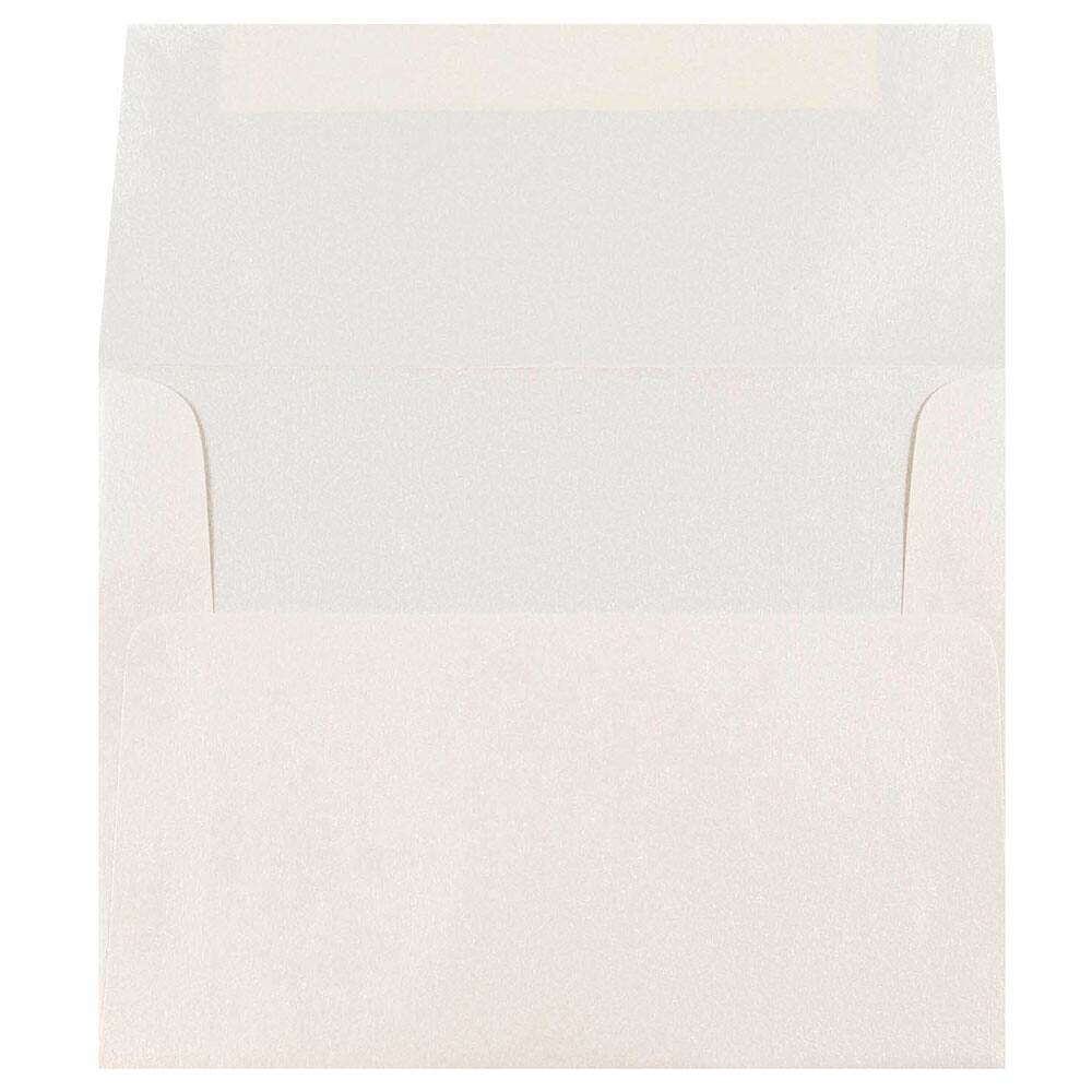 JAM Paper 4.375&#x22; x 5.75&#x22; Metallic Invitation Envelopes, 50ct.