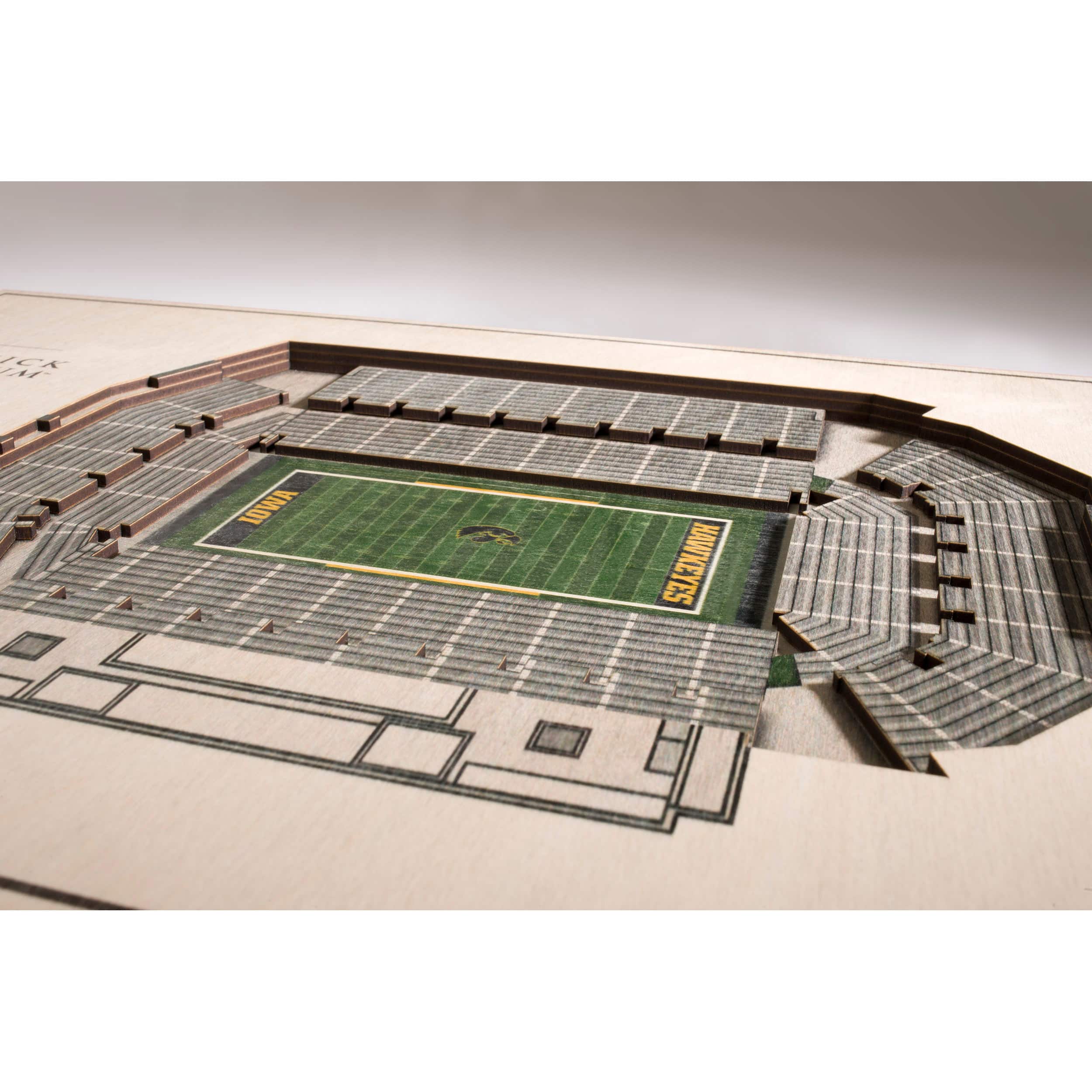 NCAA 5-Layer StadiumView Wall Art