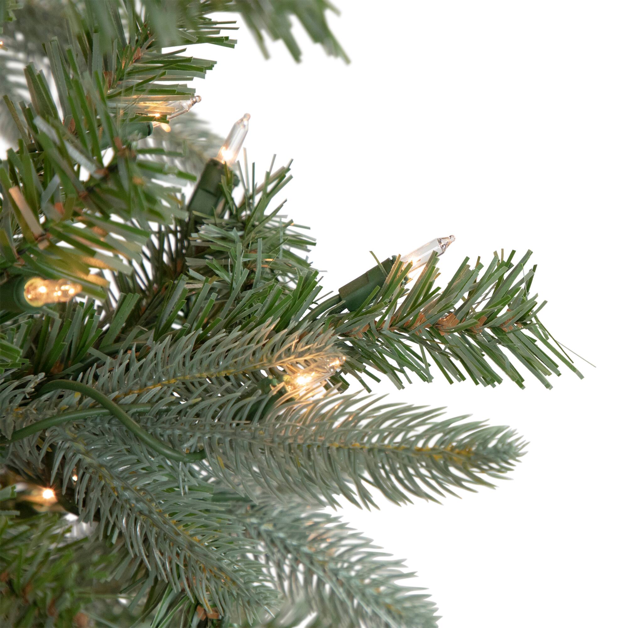 9ft. Pre-Lit Real Touch&#x2122; Granville Fraser Fir Artificial Christmas Tree, Clear Lights