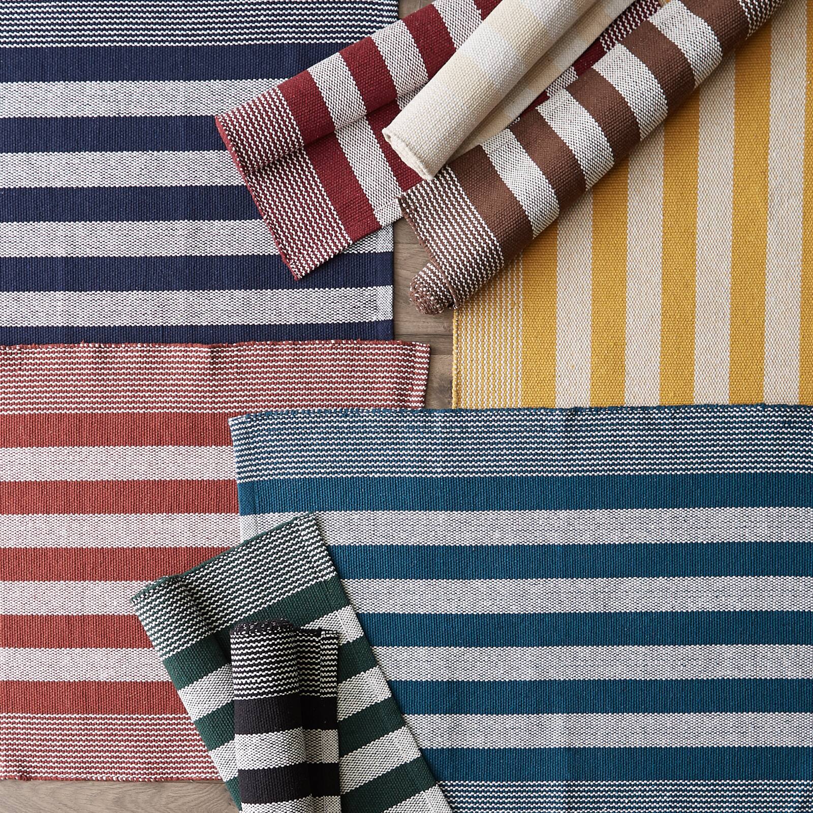 DII&#xAE; Cabana Stripe Handwoven Recycled Yarn Rug, 2ft. x 3ft.