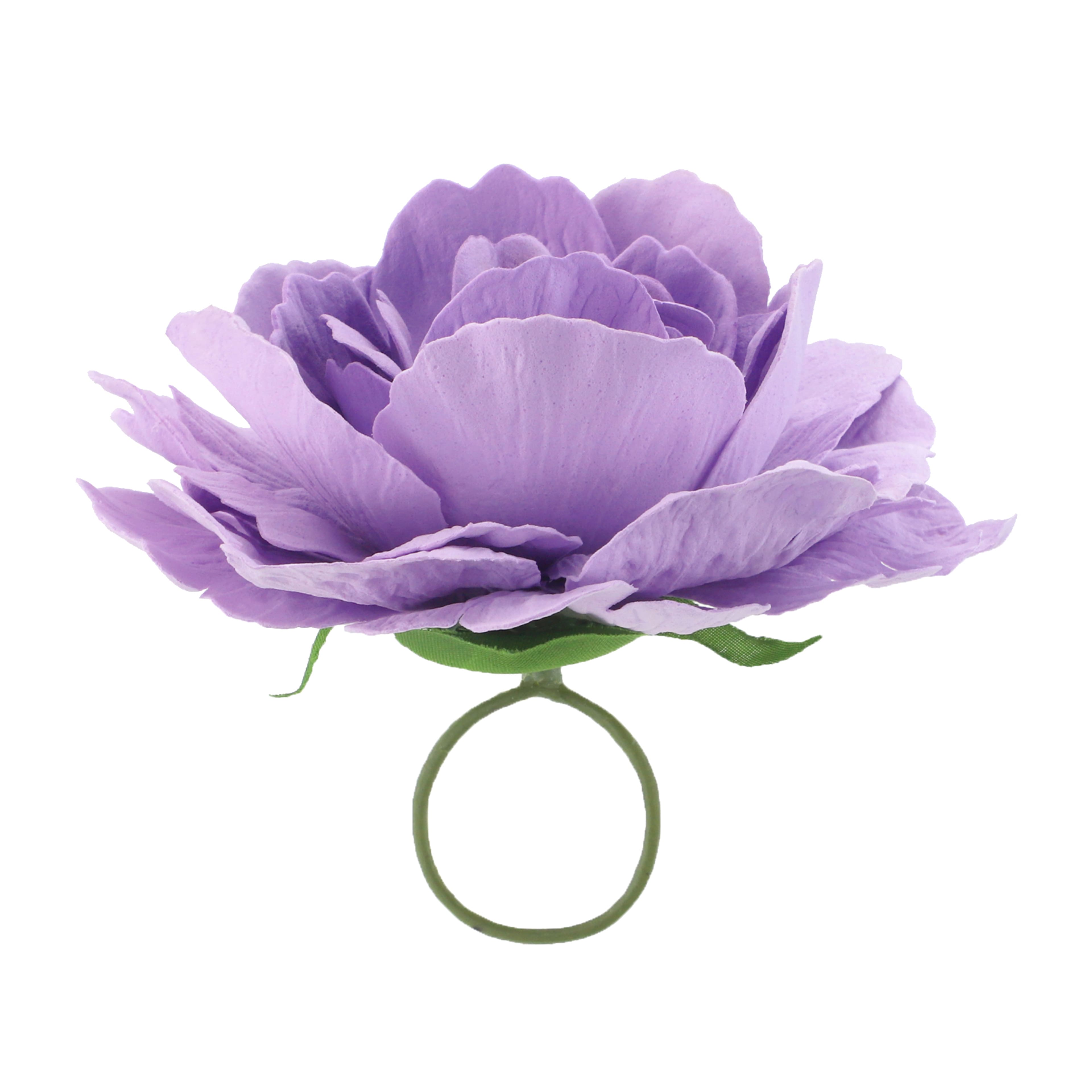 4&#x22; Purple Peony Floral Accent by Ashland&#xAE;