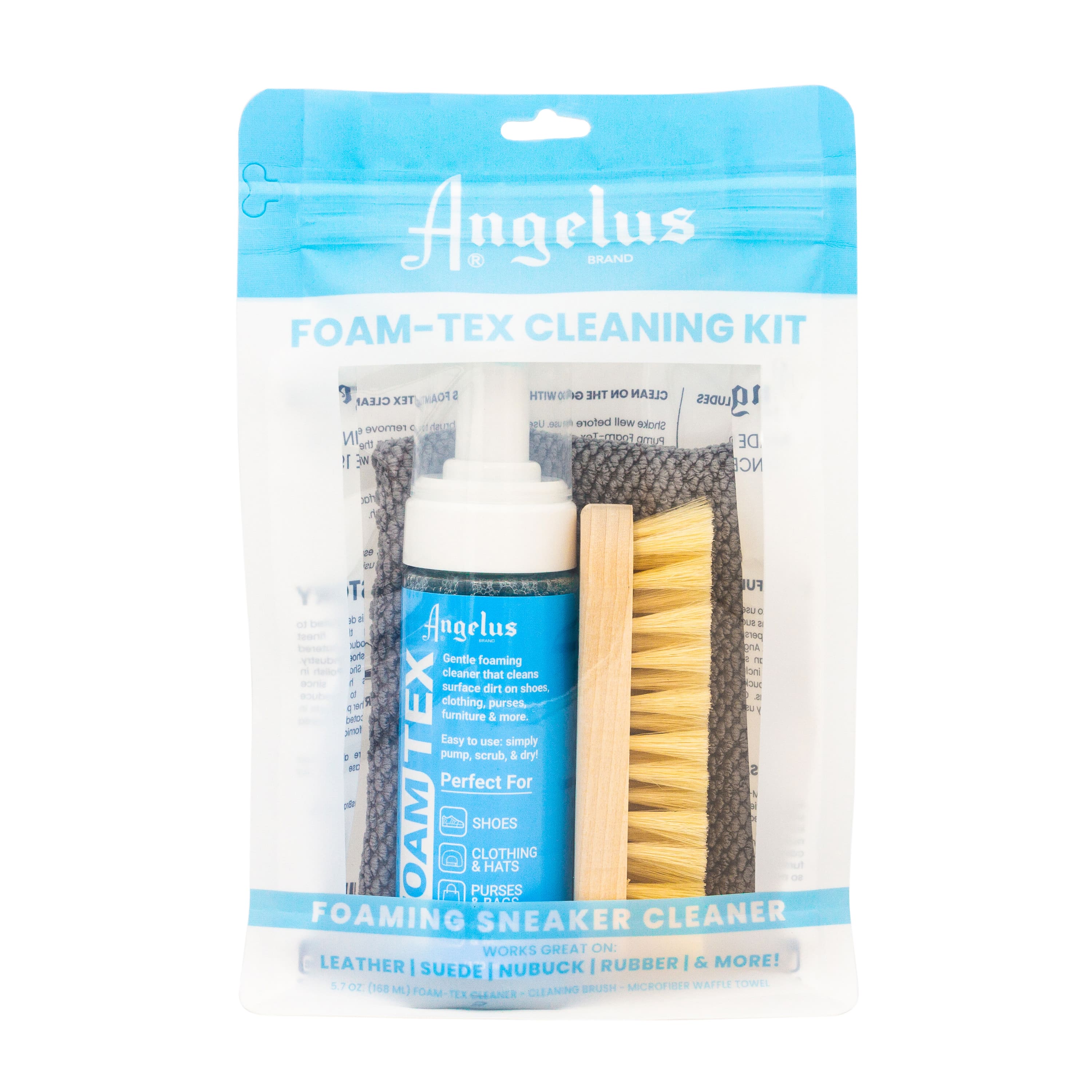 12 Pack: Angelus&#xAE; Foam Tex Sneaker Cleaning Kit