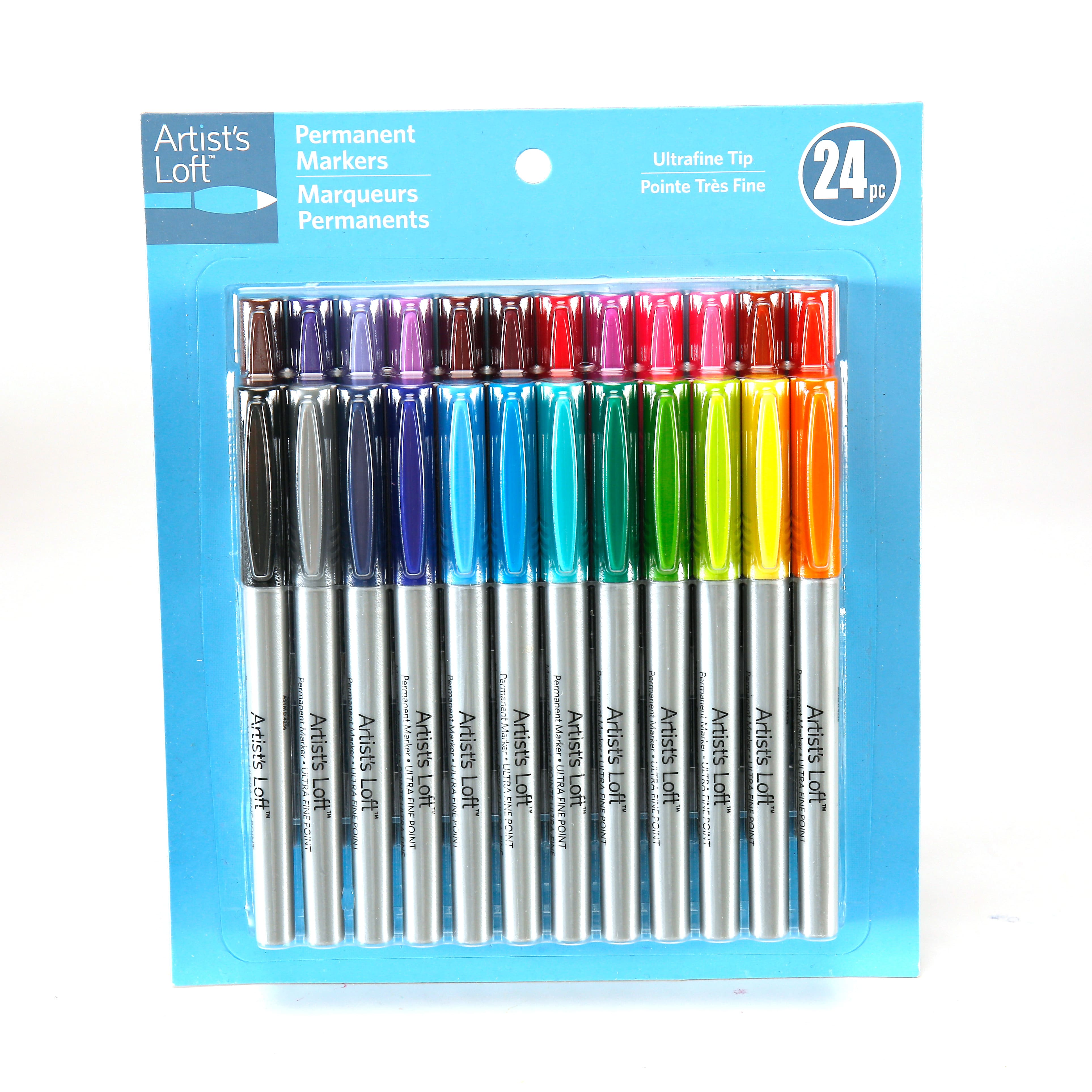 Find the Permanent Marker Set with Ultra-Fine Tip by Artist’s Loft™ at ...