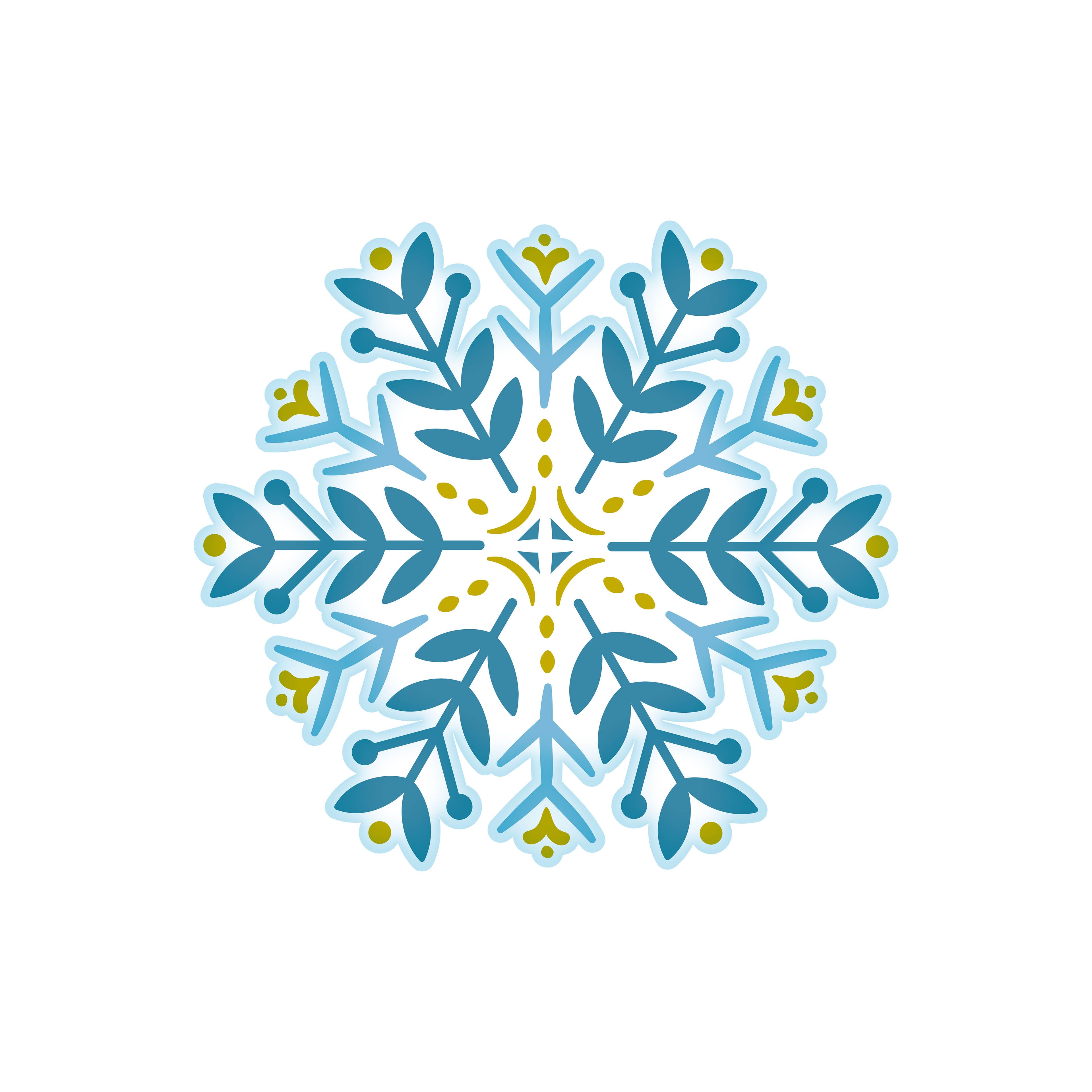 Large Snowflake Layering Stencils by Recollections&#x2122;