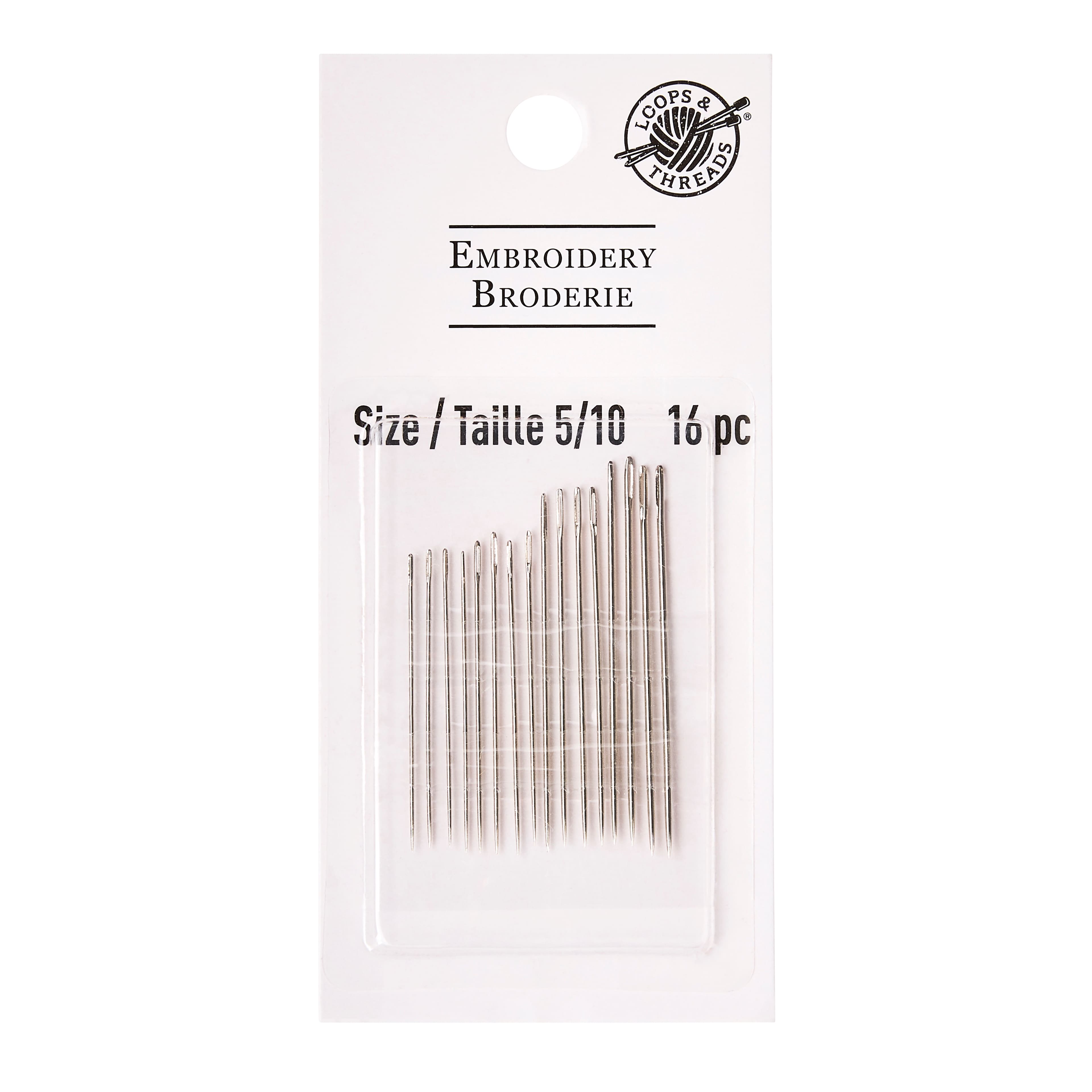 Loops &#x26; Threads&#x2122; Embroidery Needles, 5/10