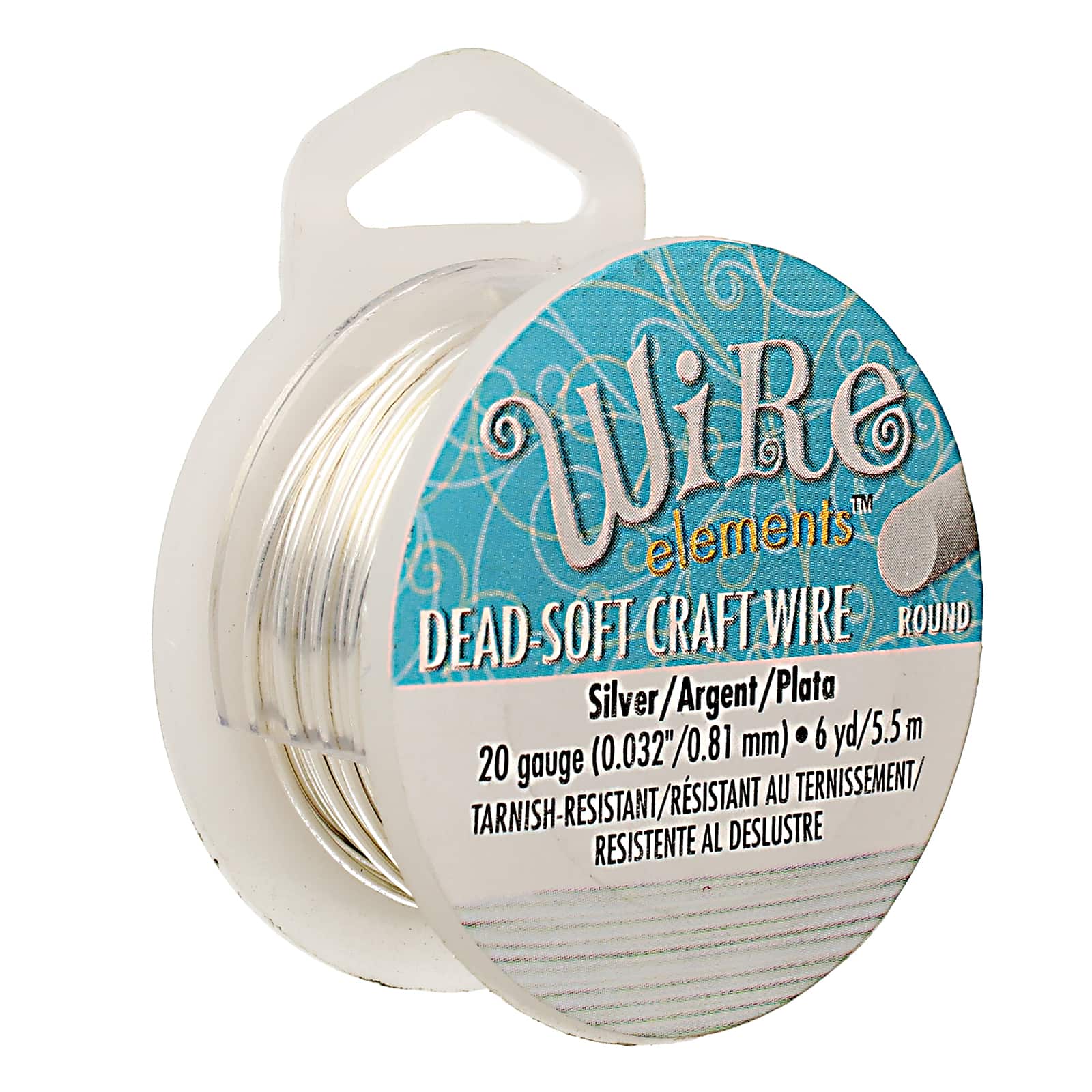 The Beadsmith® Wire Elements™ 20 Gauge Tarnish Resistant Soft Temper Wire, 6yd.