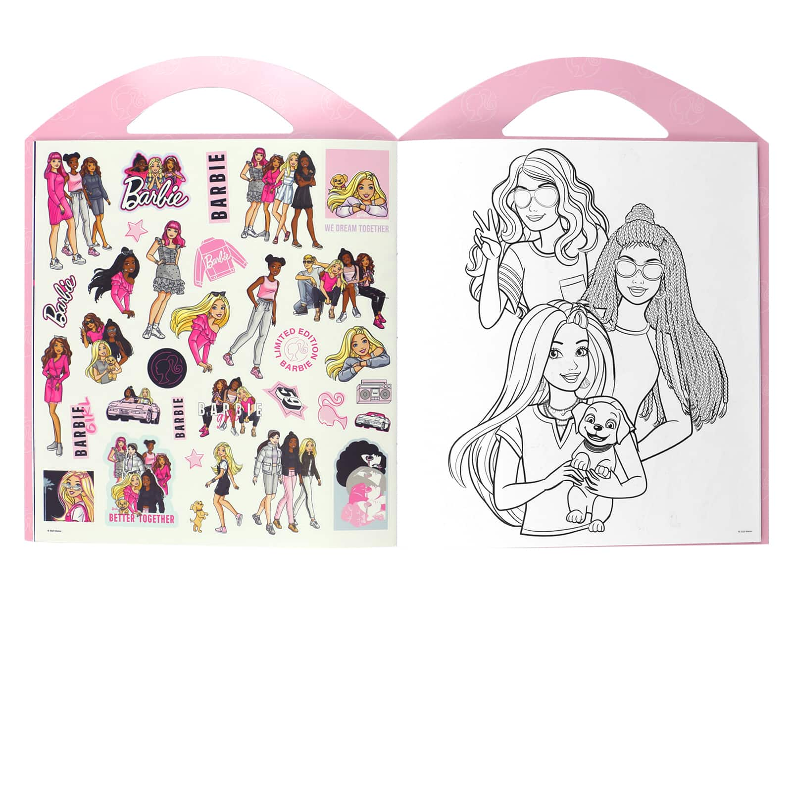 Barbie&#x2122; Grab &#x26; Go Sticker Activity Set