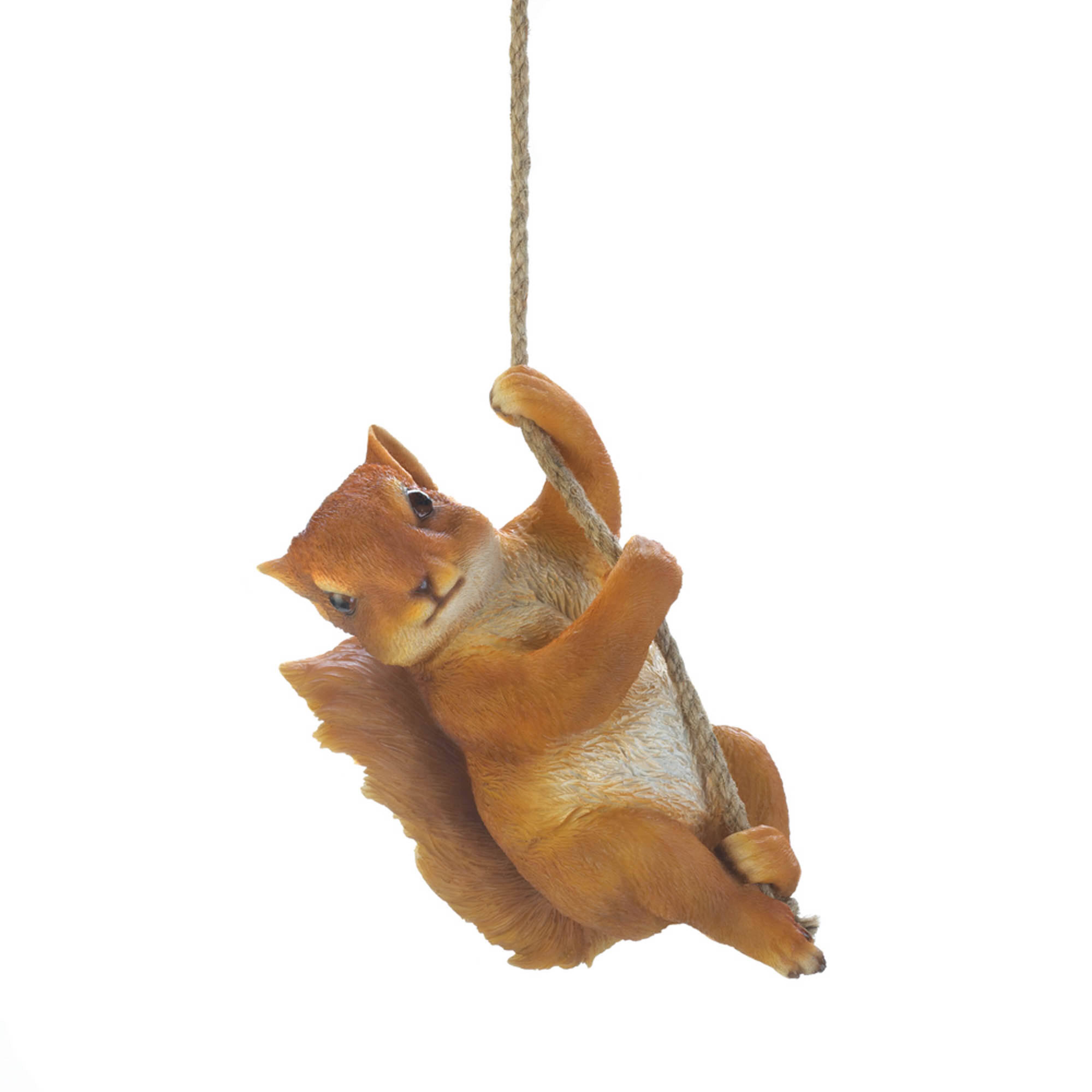 7&#x22; Hanging Squirrel D&#xE9;cor
